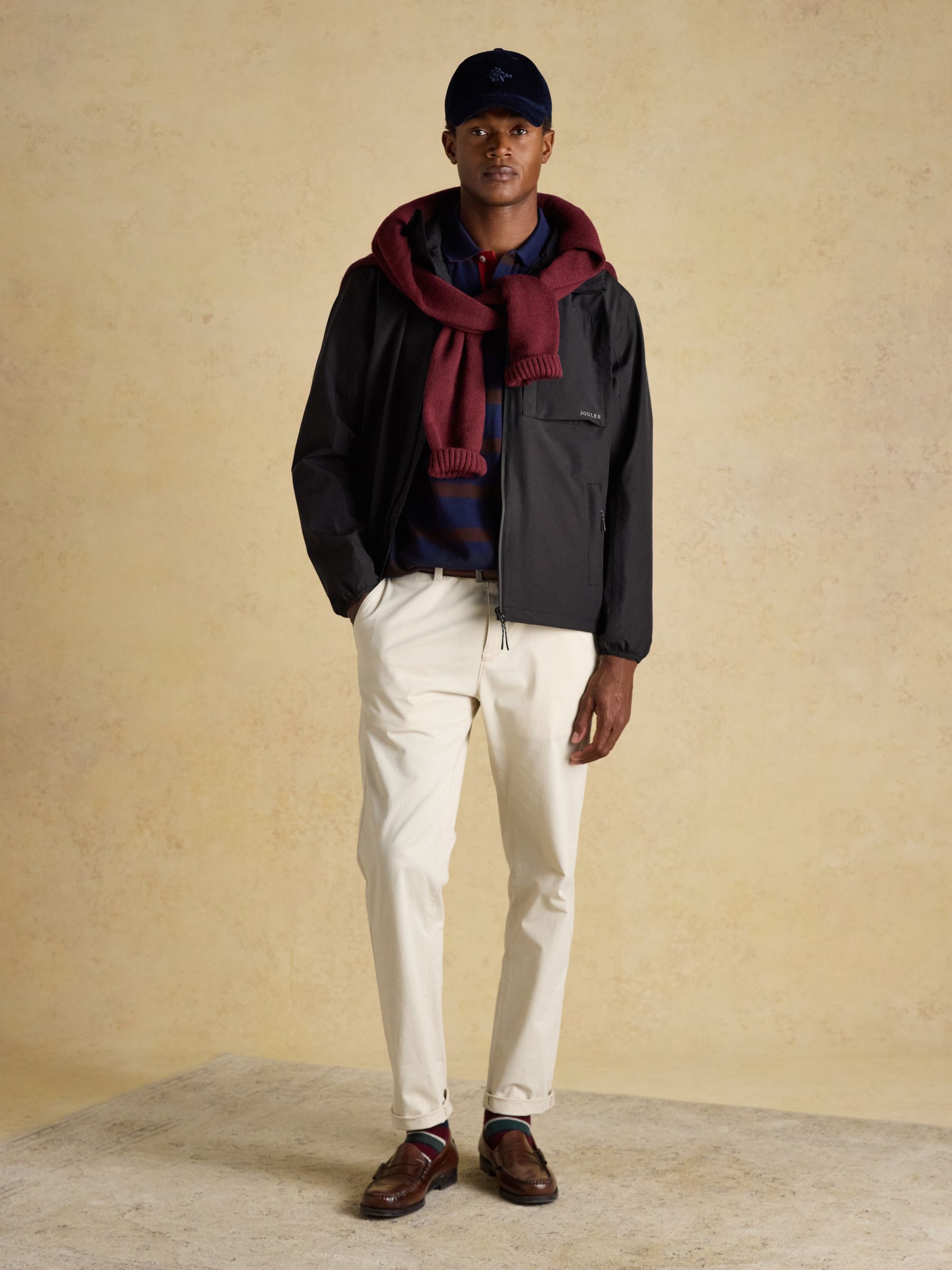 Ayston Black Lightweight Waterproof Coat - Image 5 of 13