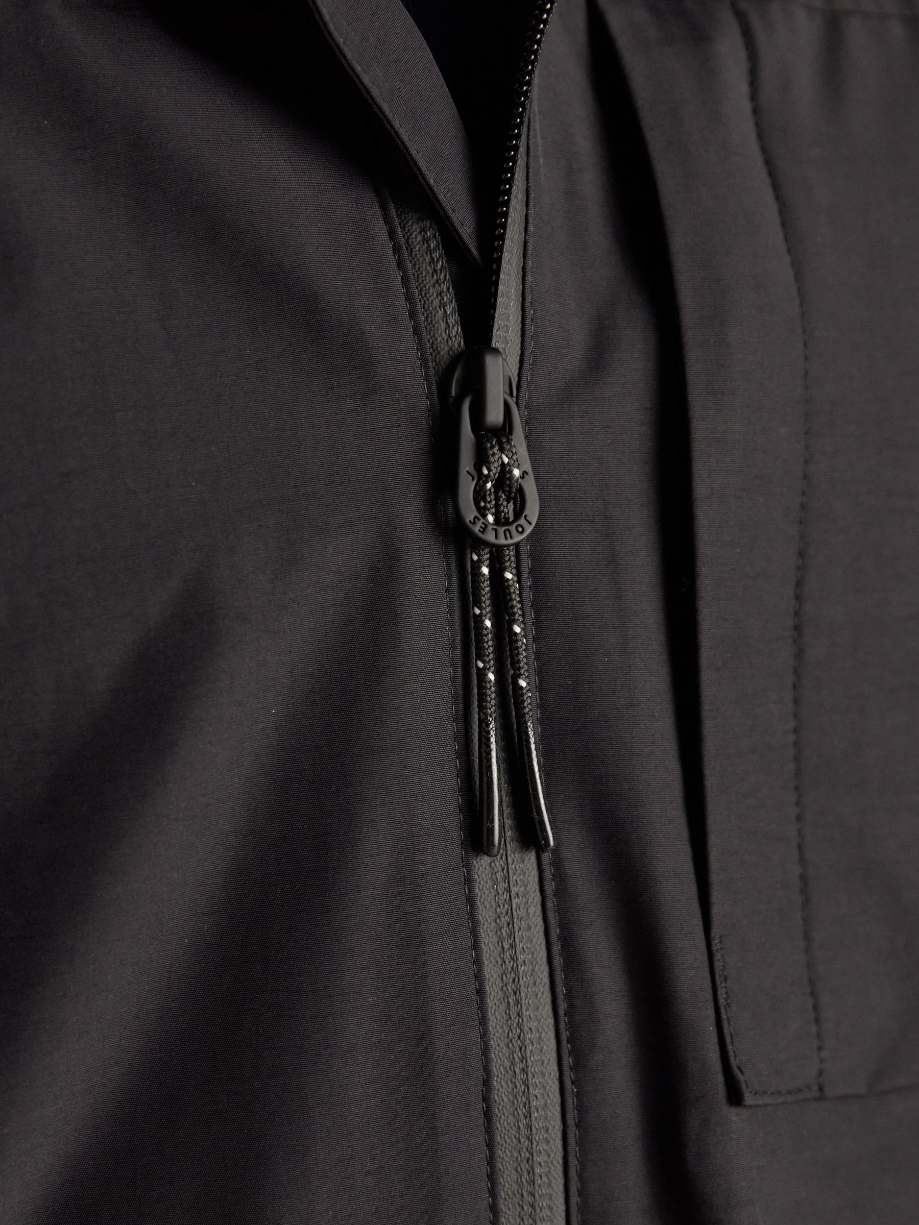 Ayston Black Lightweight Waterproof Coat - Image 7 of 13