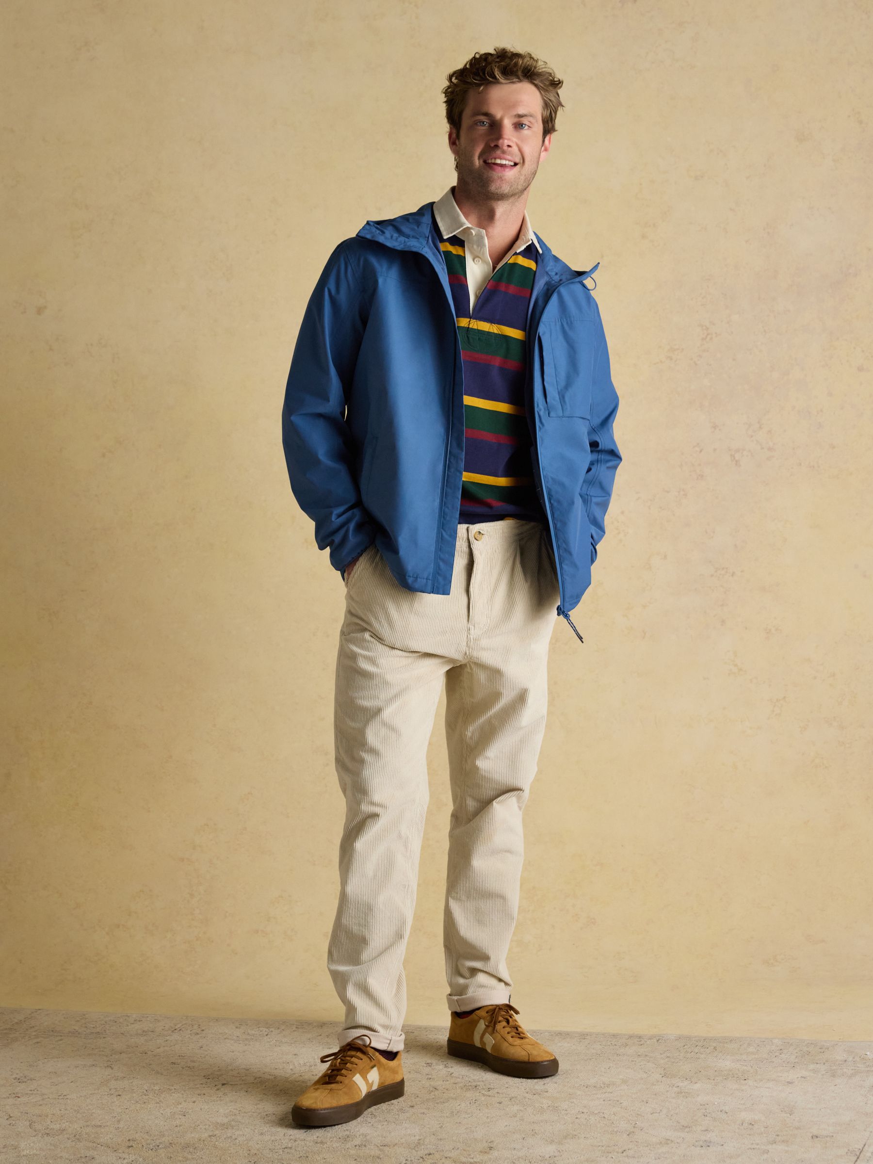 Ayston Blue Lightweight Waterproof Coat - Image 3 of 11