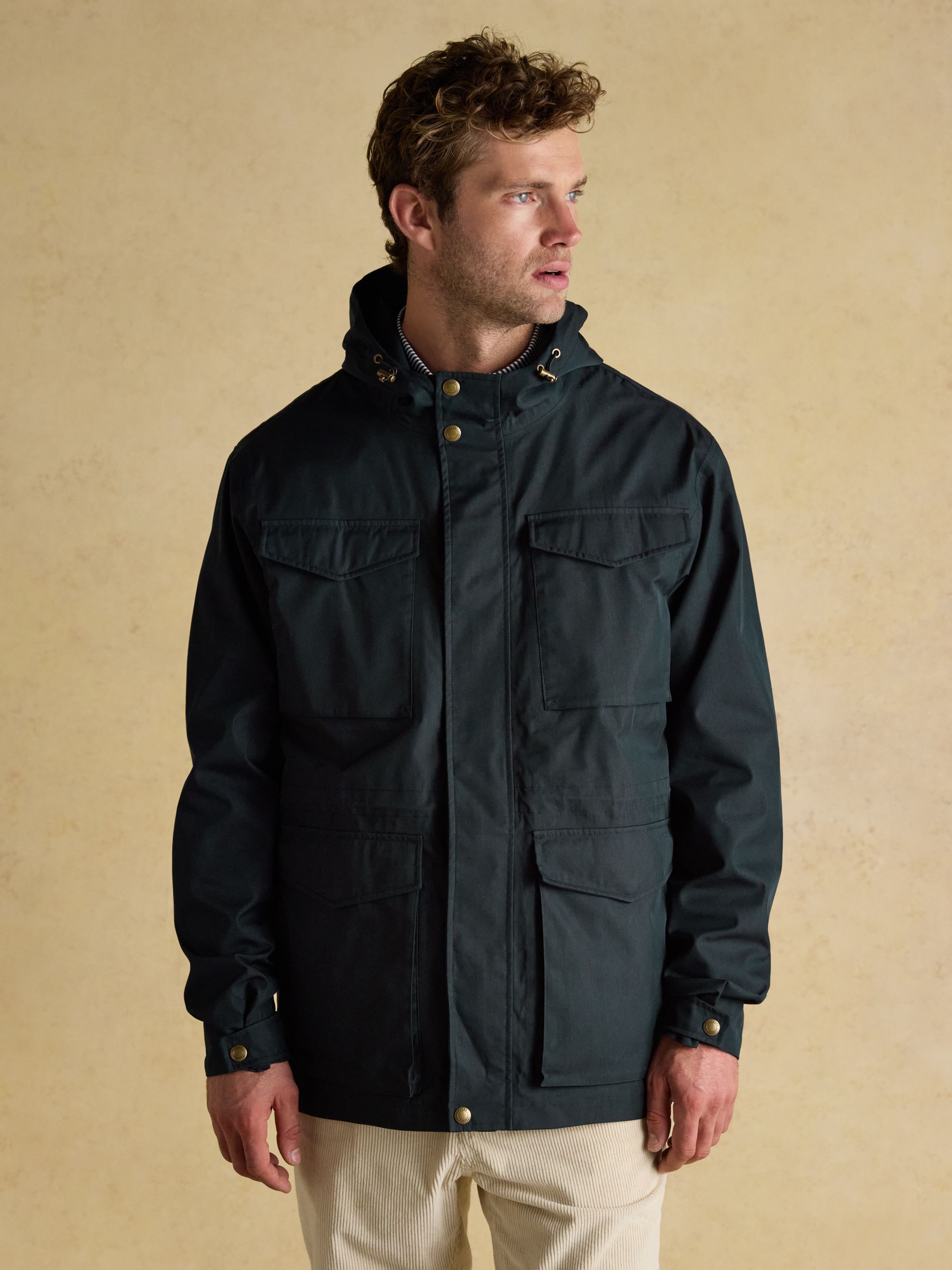 Portman Navy Waterproof Raincoat - Image 1 of 10