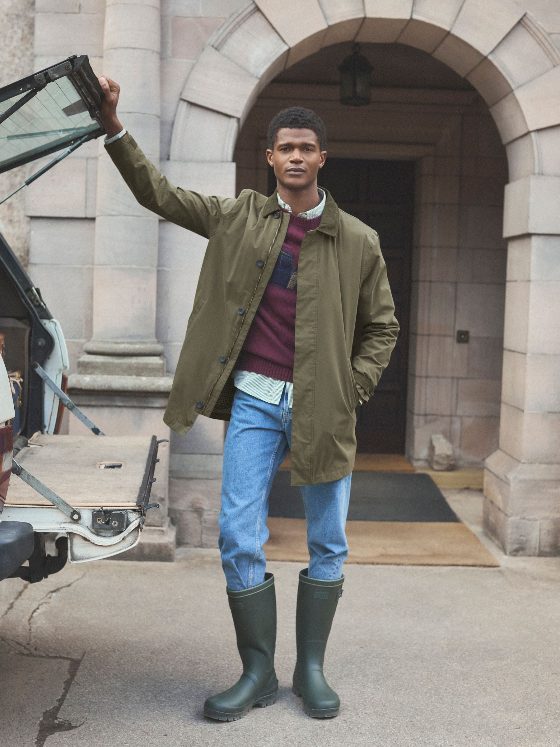 Sandford Green Waterproof Raincoat - Image 4 of 15