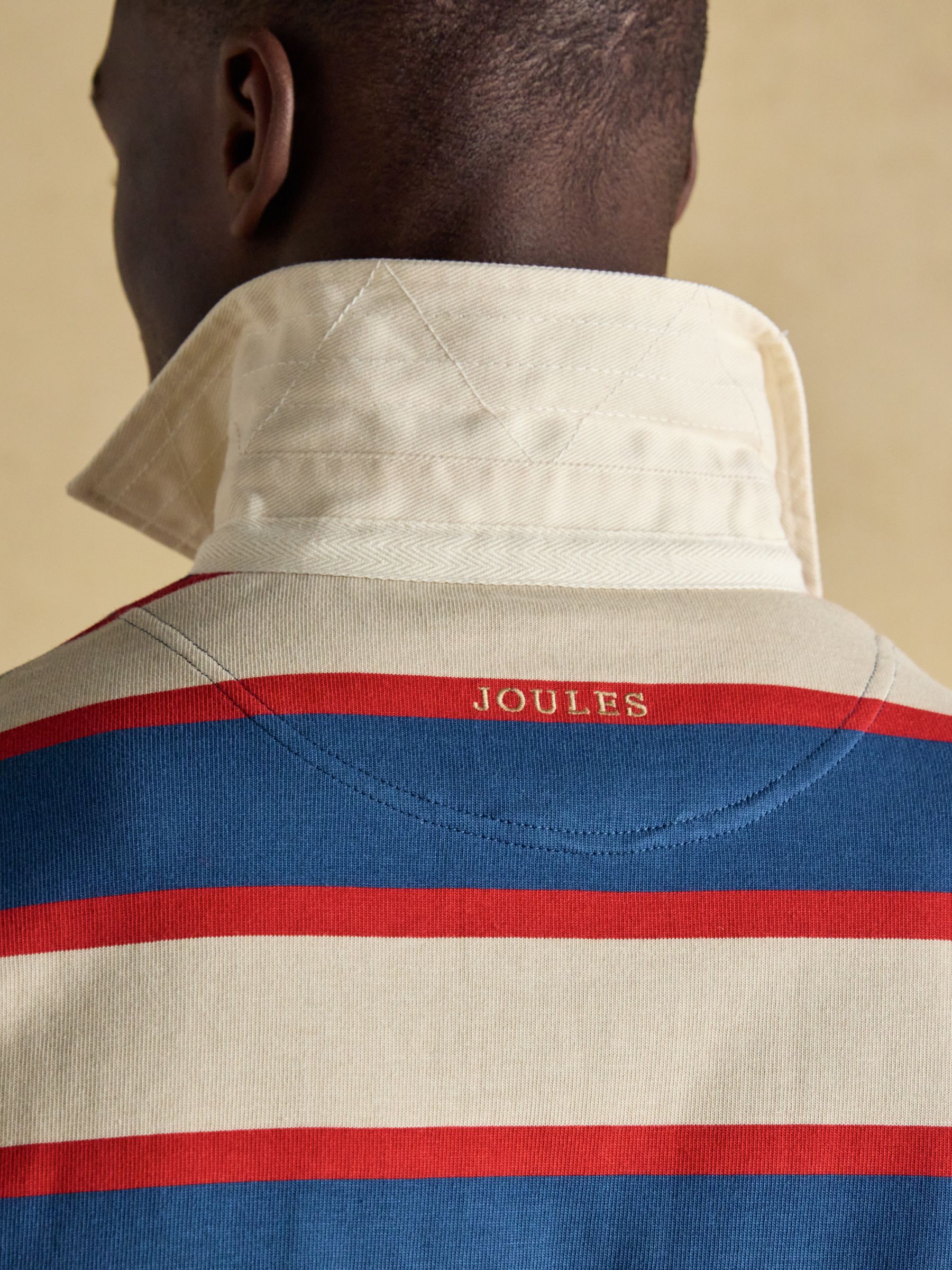 Rugby Club Blue/Neutral Long Sleeve Shirt - Image 8 of 9