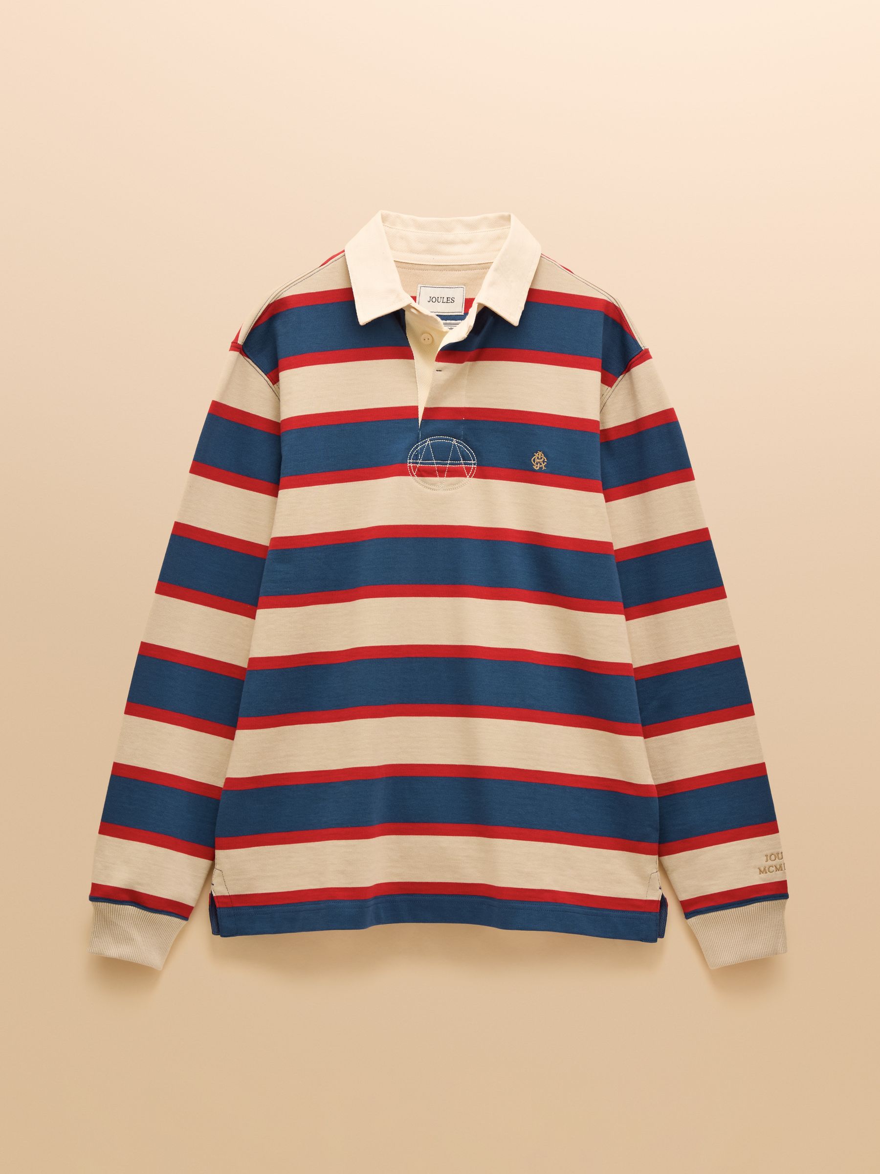 Rugby Club Blue/Neutral Long Sleeve Shirt - Image 9 of 9