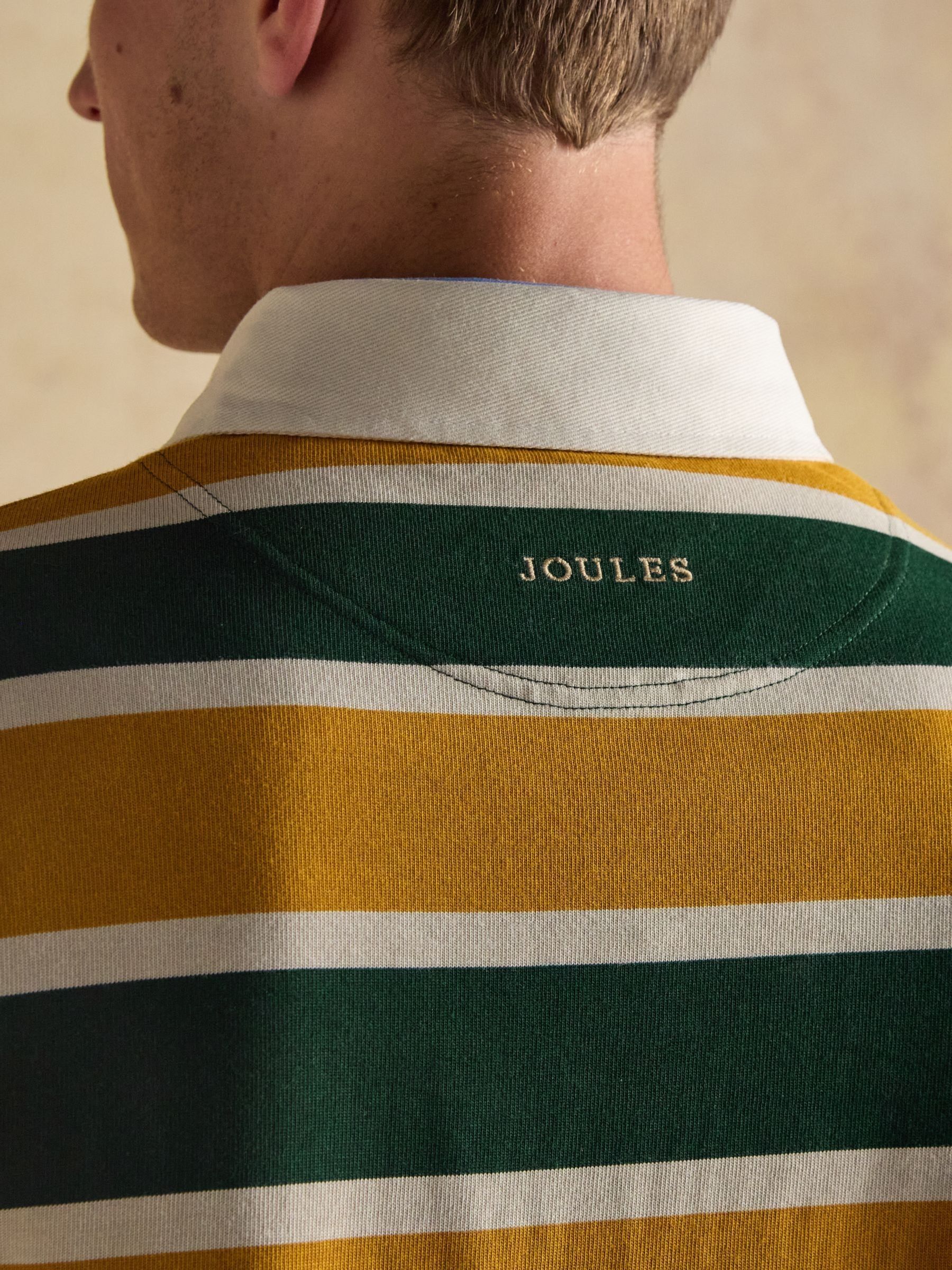Rugby Club Green/Yellow Long Sleeve Shirt - Image 10 of 11