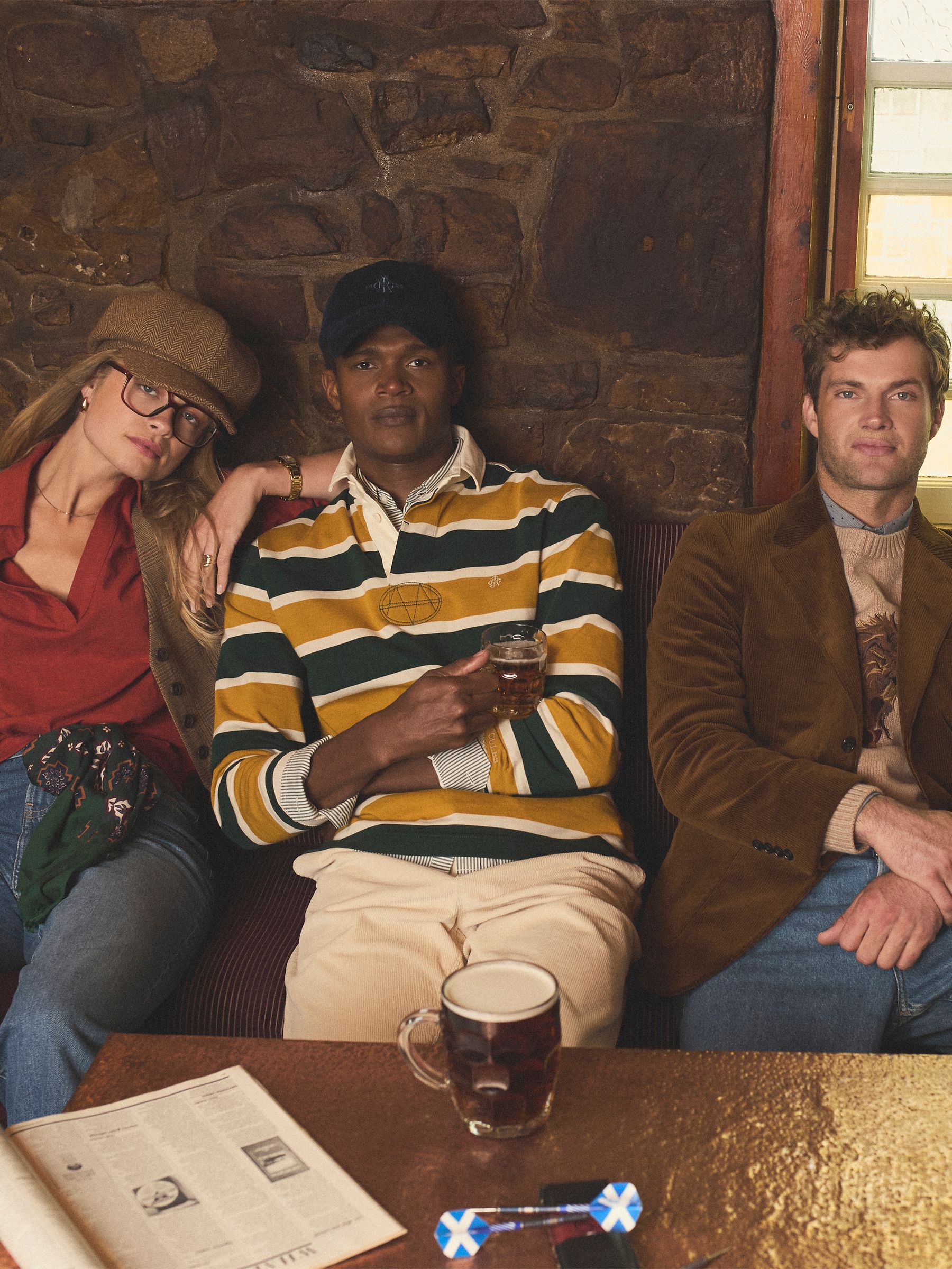 Rugby Club Green/Yellow Long Sleeve Shirt - Image 3 of 11