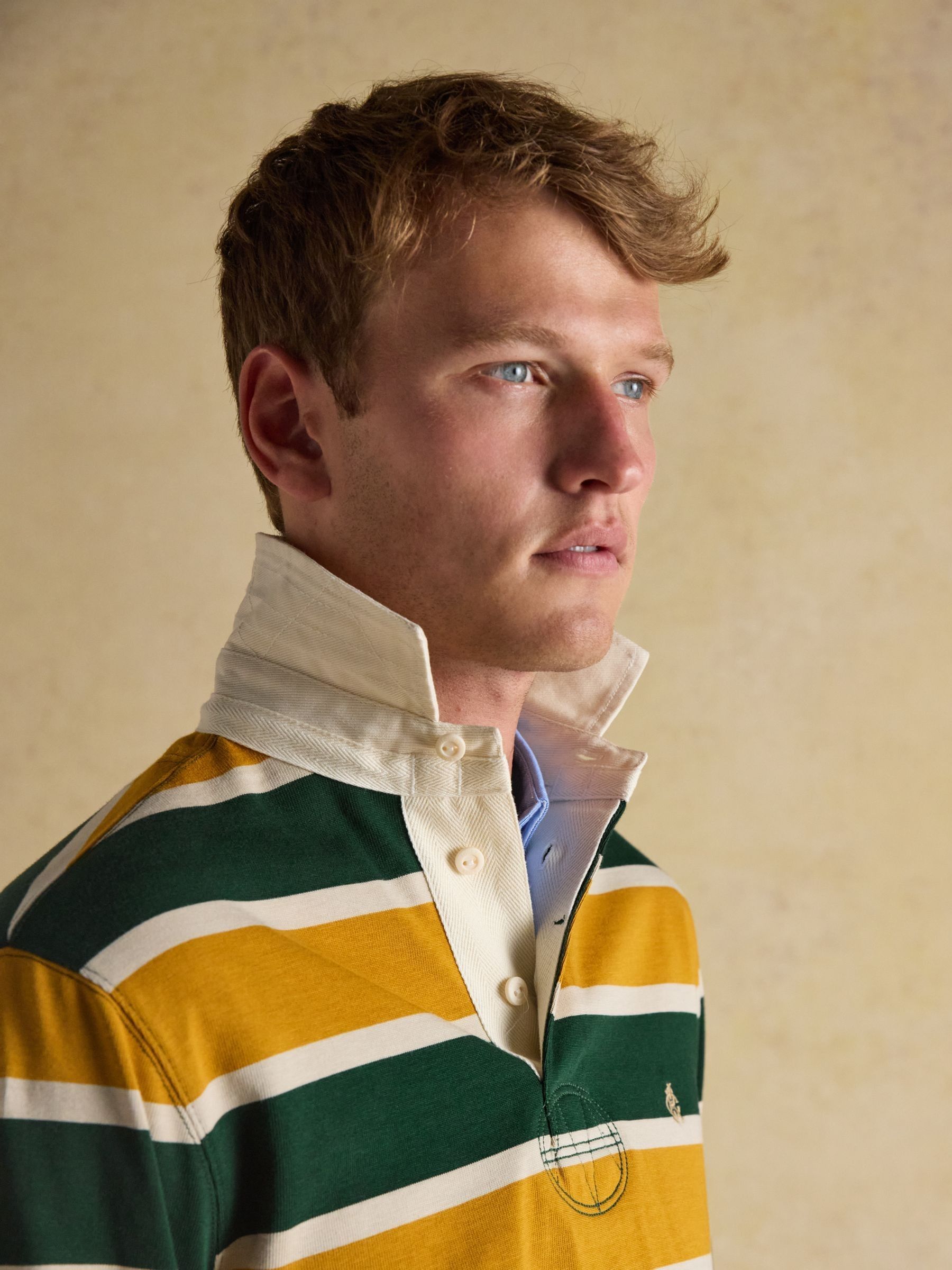 Rugby Club Green/Yellow Long Sleeve Shirt - Image 6 of 11