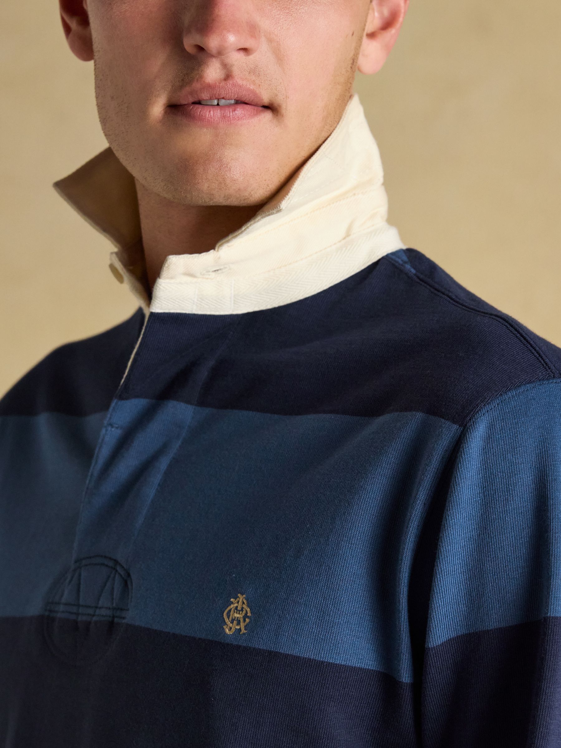 Rugby Club Blue/Navy Long Sleeve Shirt - Image 8 of 10