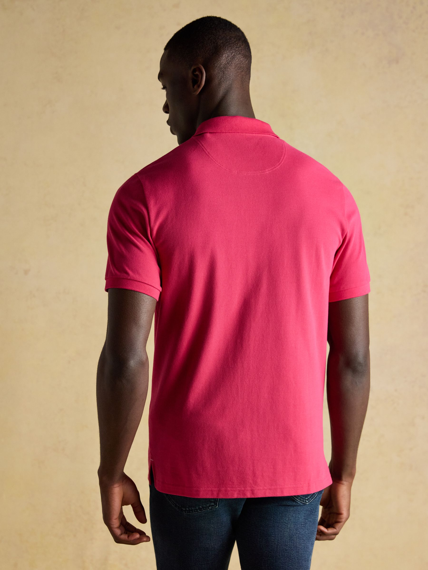 Woody Bright Pink Cotton Pique Polo Shirt - Image 2 of 13