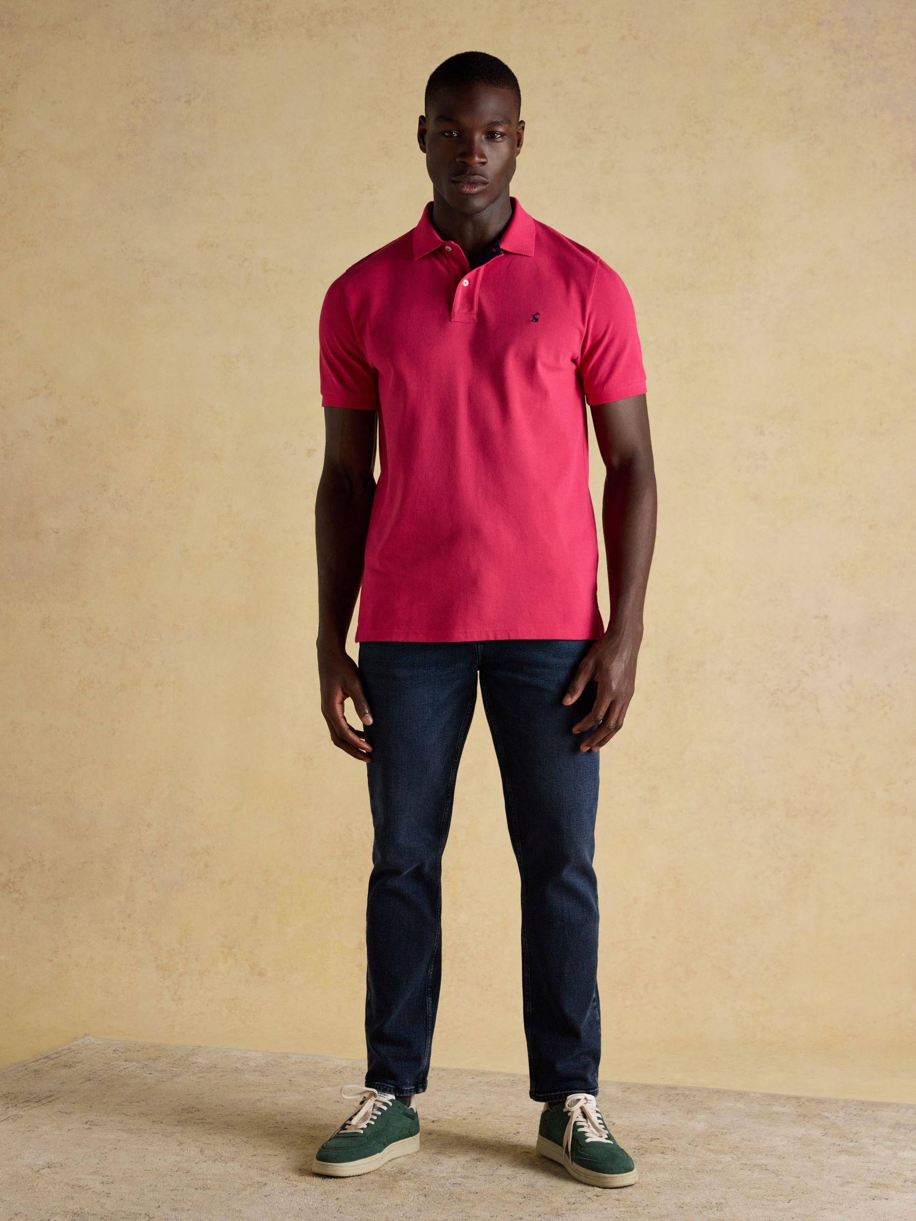 Woody Bright Pink Cotton Pique Polo Shirt - Image 3 of 13