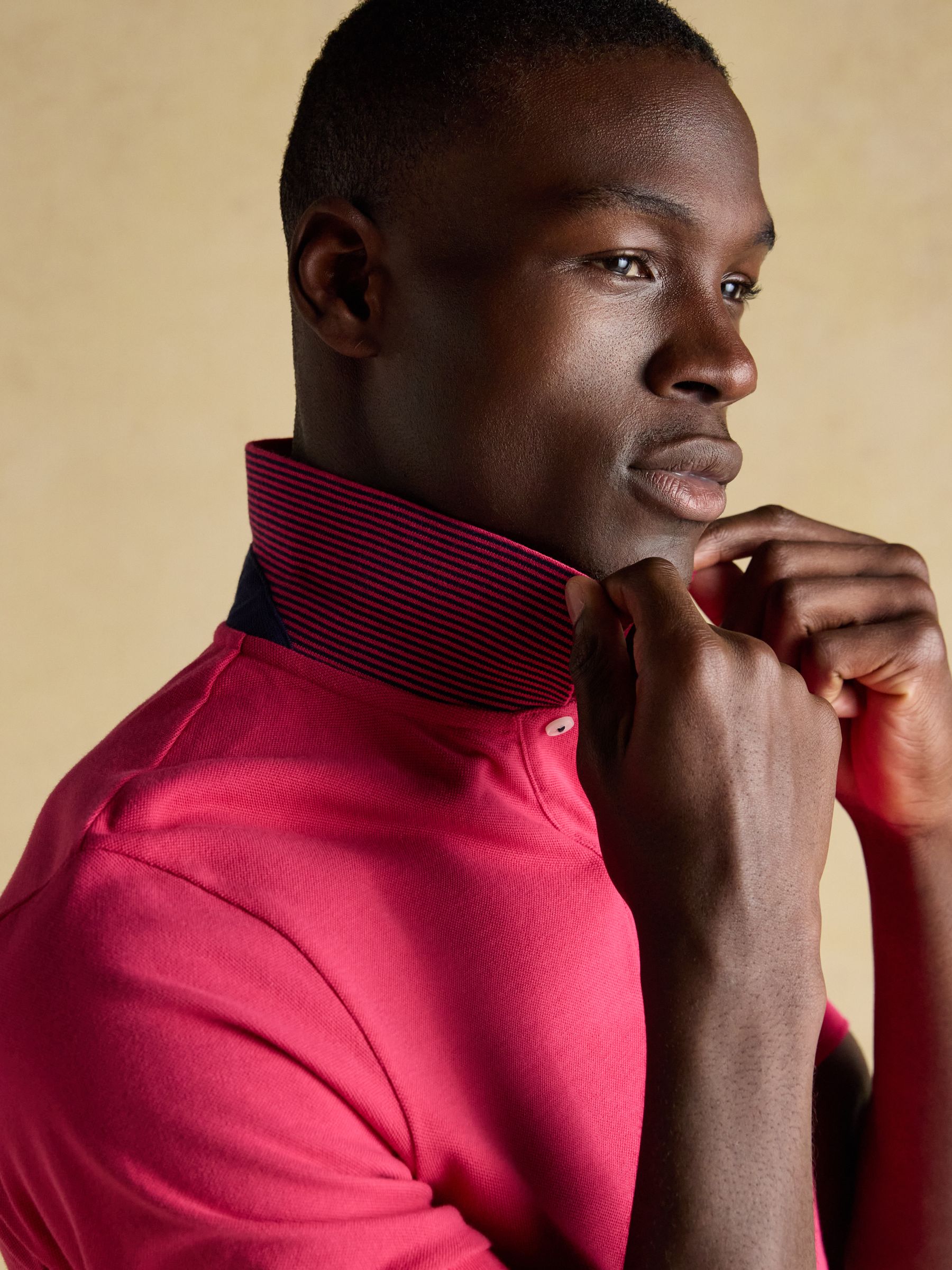 Woody Bright Pink Cotton Pique Polo Shirt - Image 6 of 13