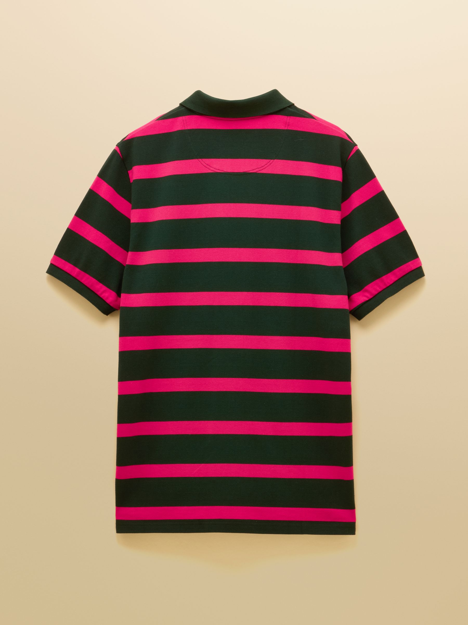 Woody Green & Pink Cotton Pique Polo Shirt - Image 8 of 12