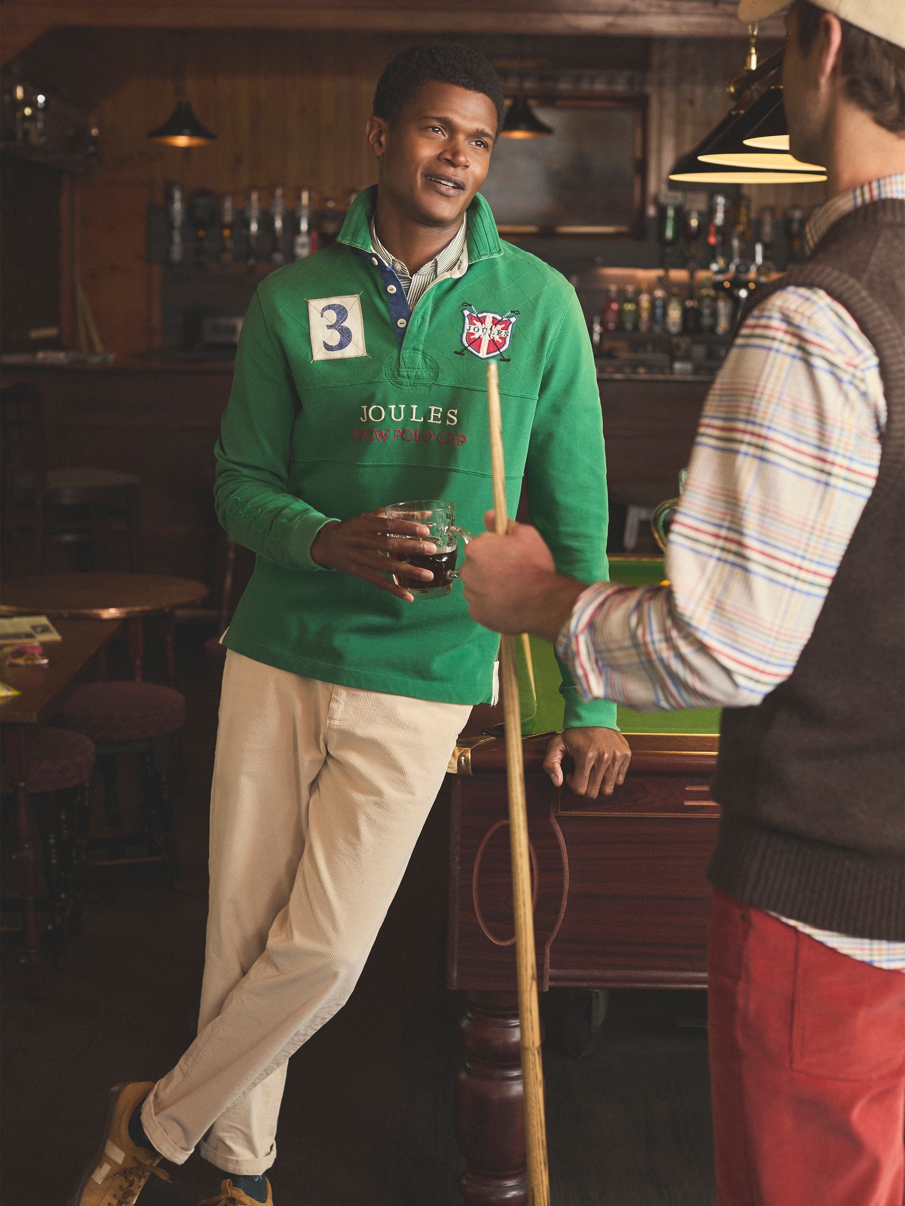 Alpine Green Classic Fit Cotton Polo Shirt - Image 3 of 13