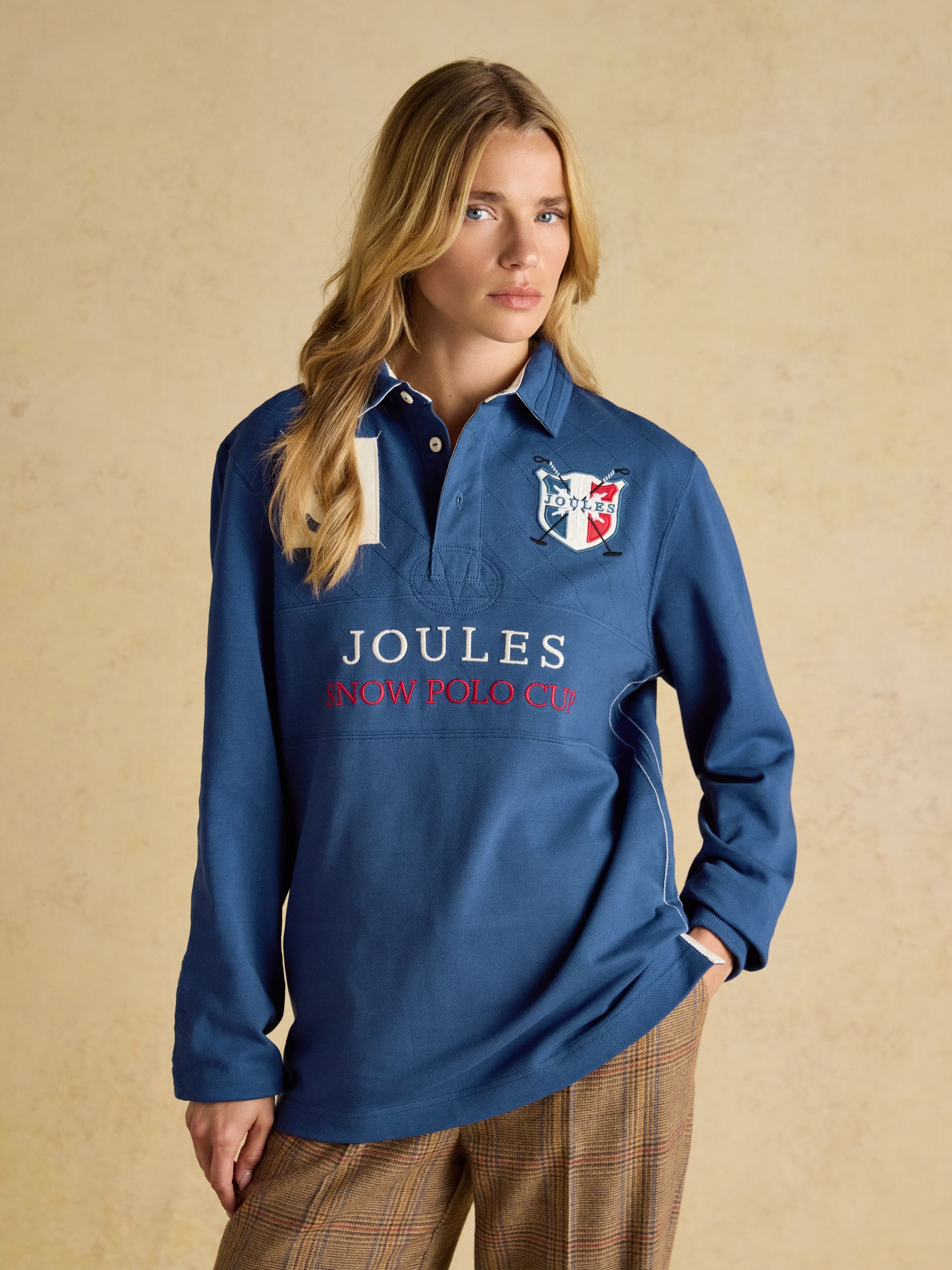 Alpine Blue Classic Fit Cotton Polo Shirt - Image 3 of 11