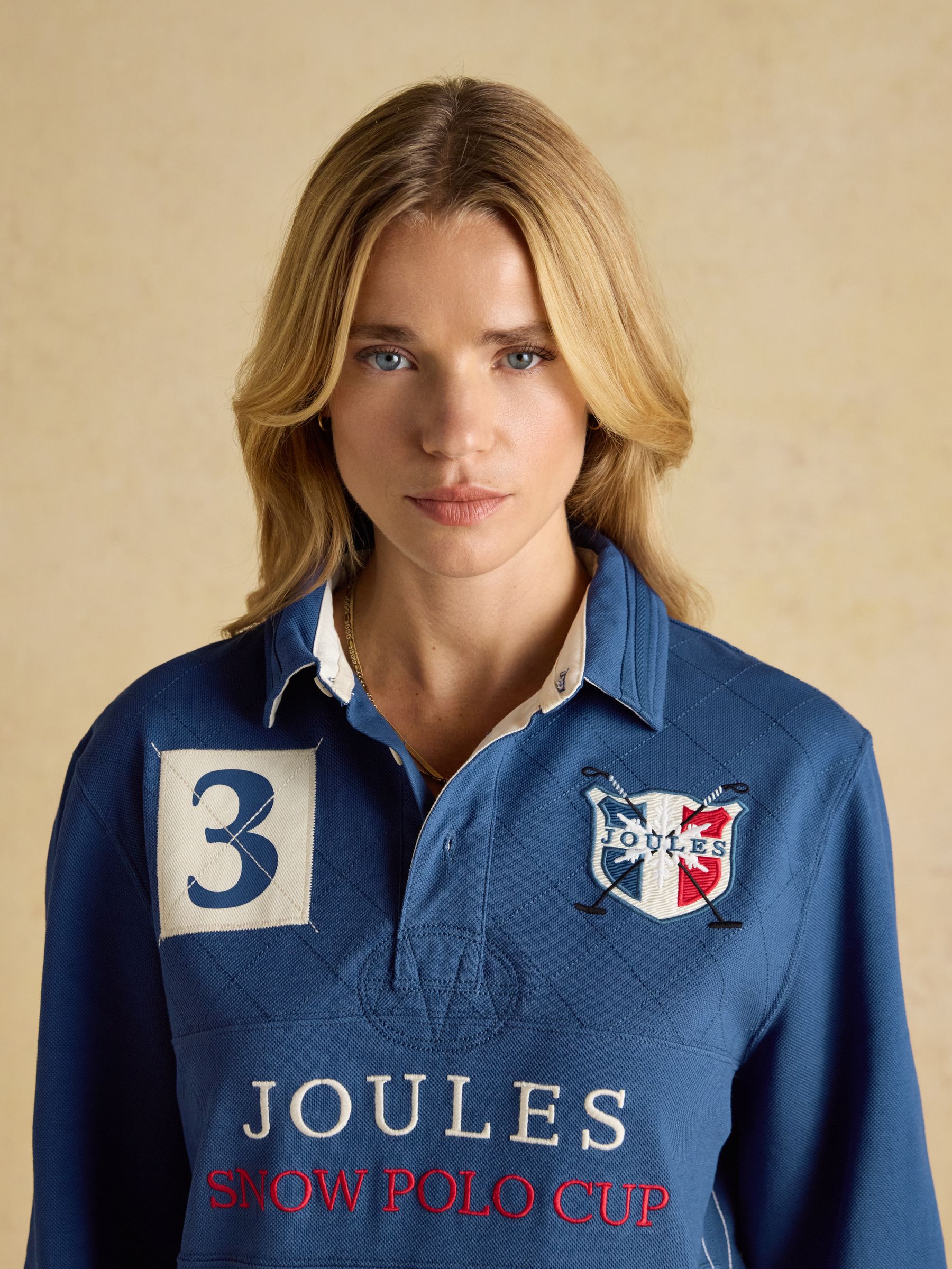 Alpine Blue Classic Fit Cotton Polo Shirt - Image 8 of 11