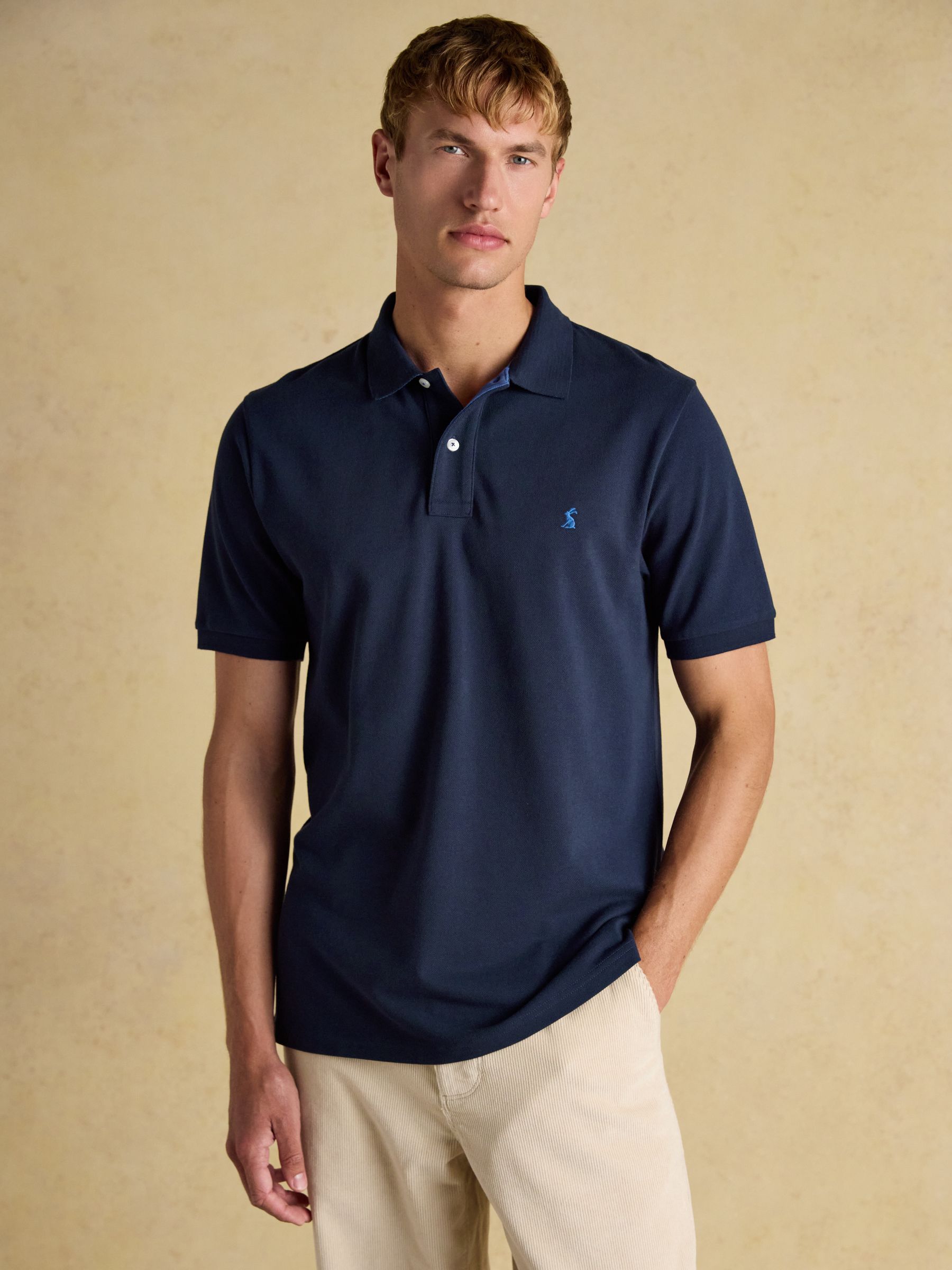 Woody Polo Shirts Navy/Green/Burgundy 3 Pack - Image 3 of 8