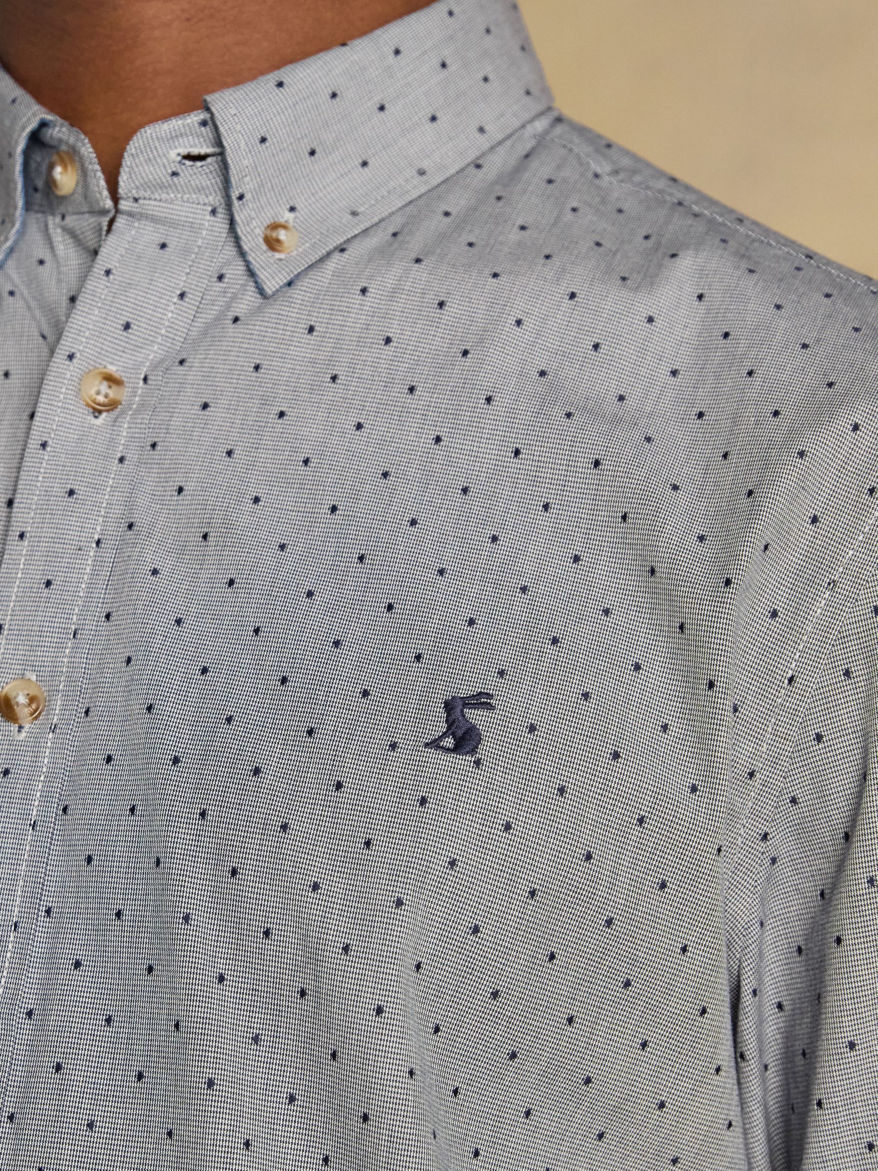 Blue Long SleeveTexture Shirt - Image 5 of 12