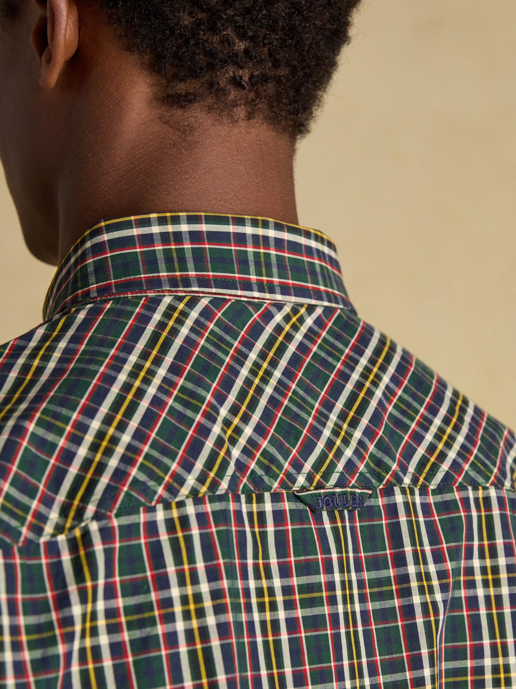 Cotton Poplin Green Long Sleeve Gingham Shirt - Image 10 of 11