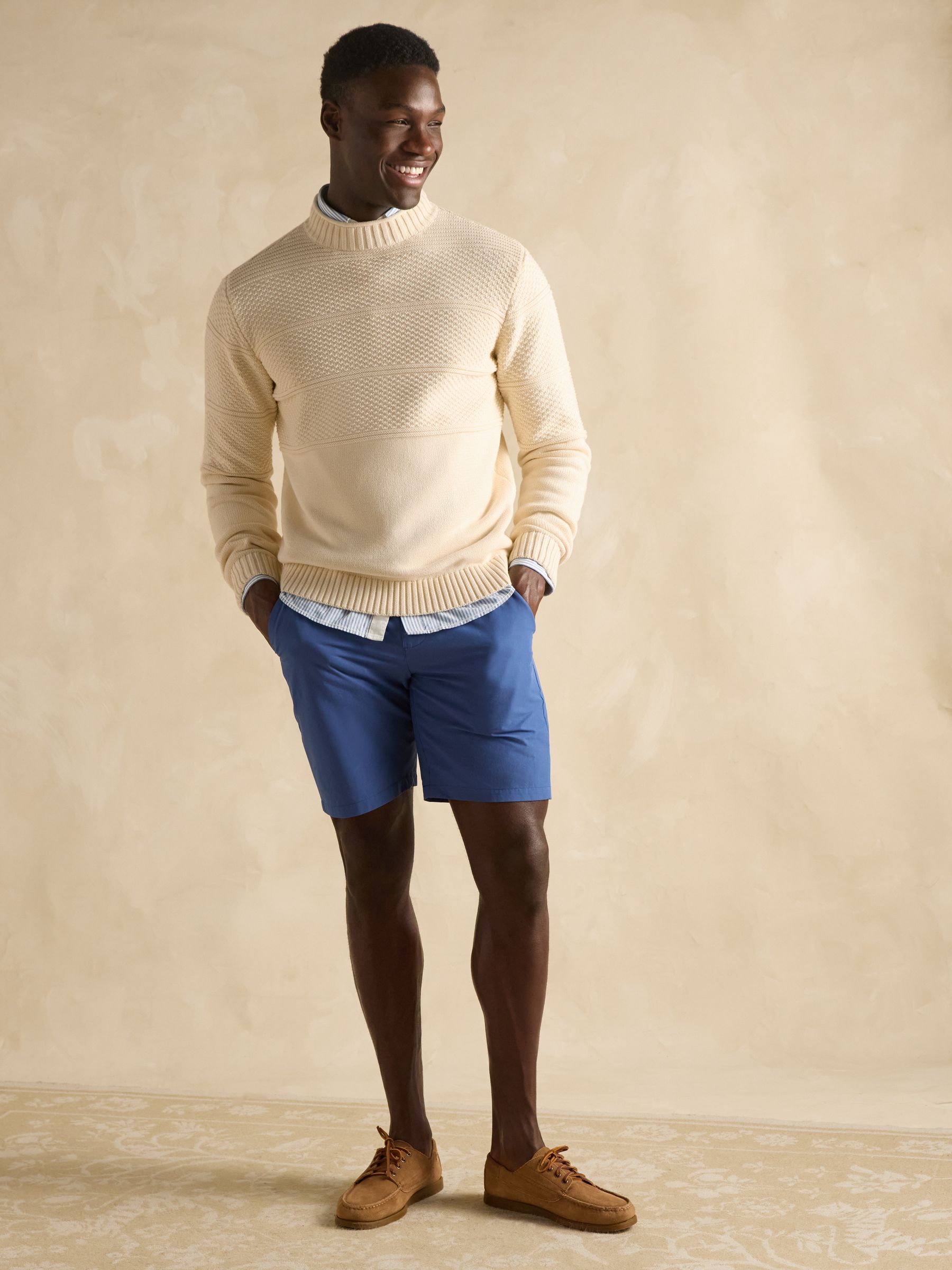 Cream Guernsey Style Knitted Jumper - Image 1 of 6
