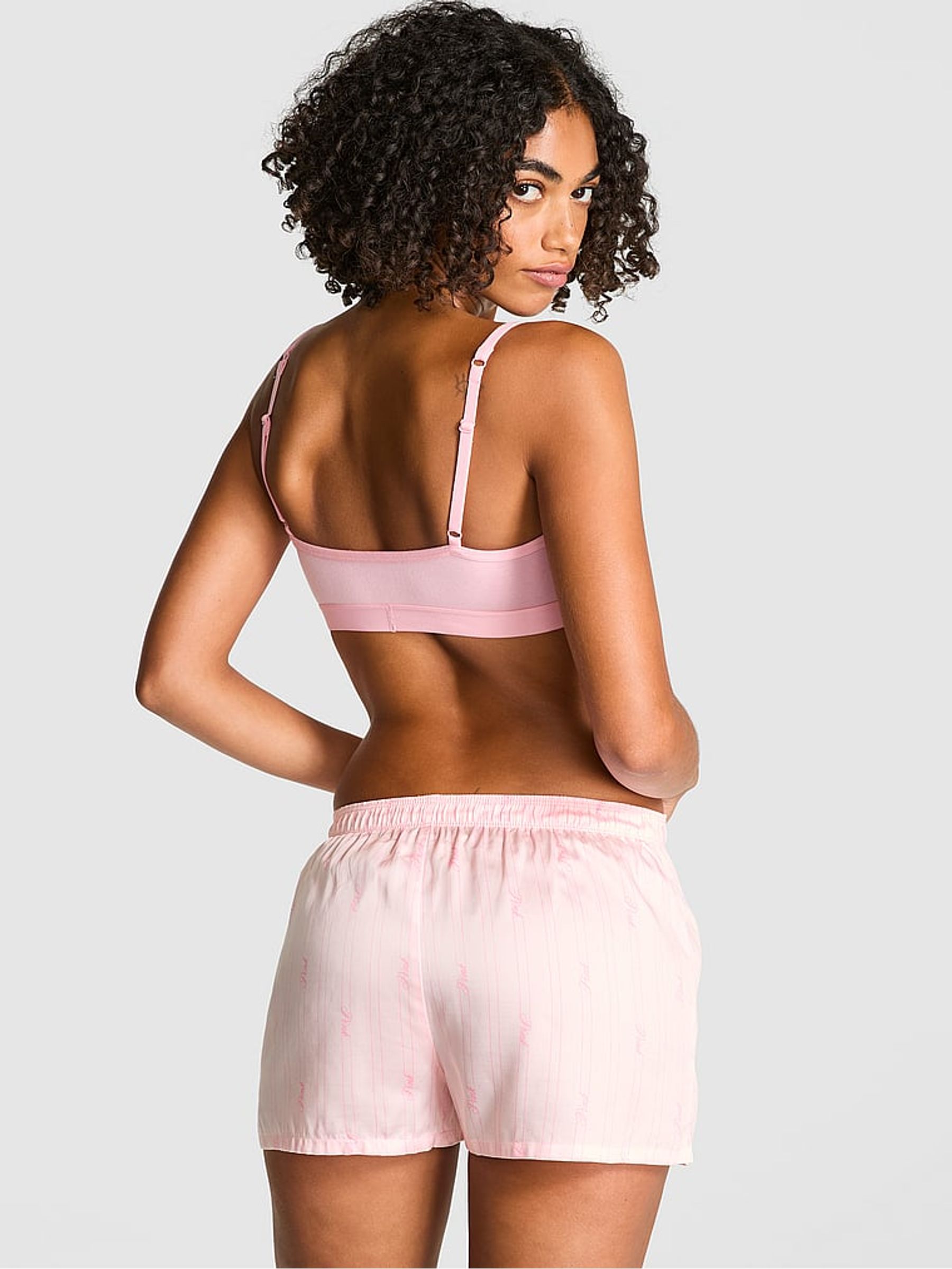 Angel Pink Short Pyjama Bottoms - Image 2 of 4
