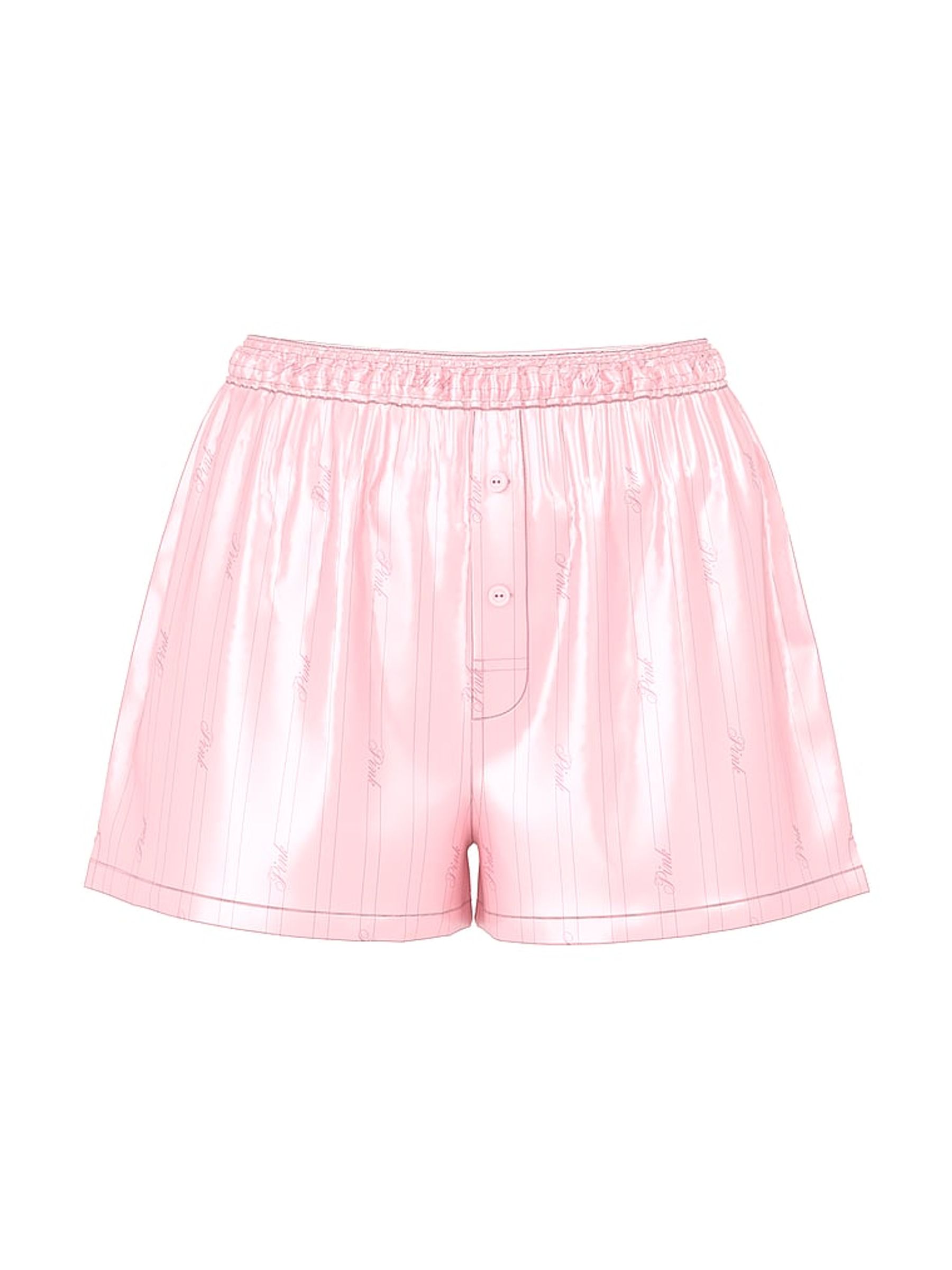 Angel Pink Short Pyjama Bottoms - Image 4 of 4
