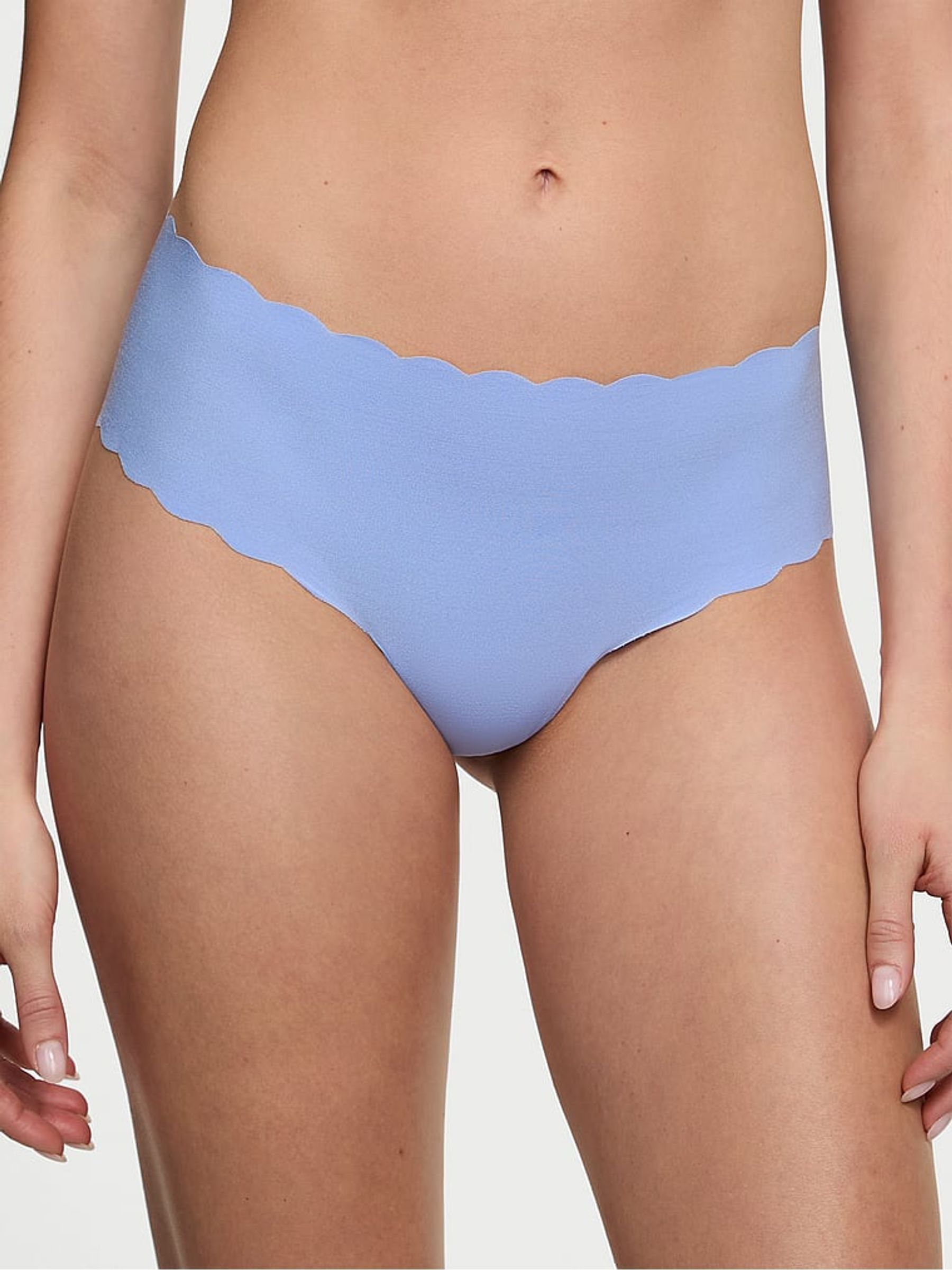 Blue Cameo Cheeky Knickers - Image 1 of 2