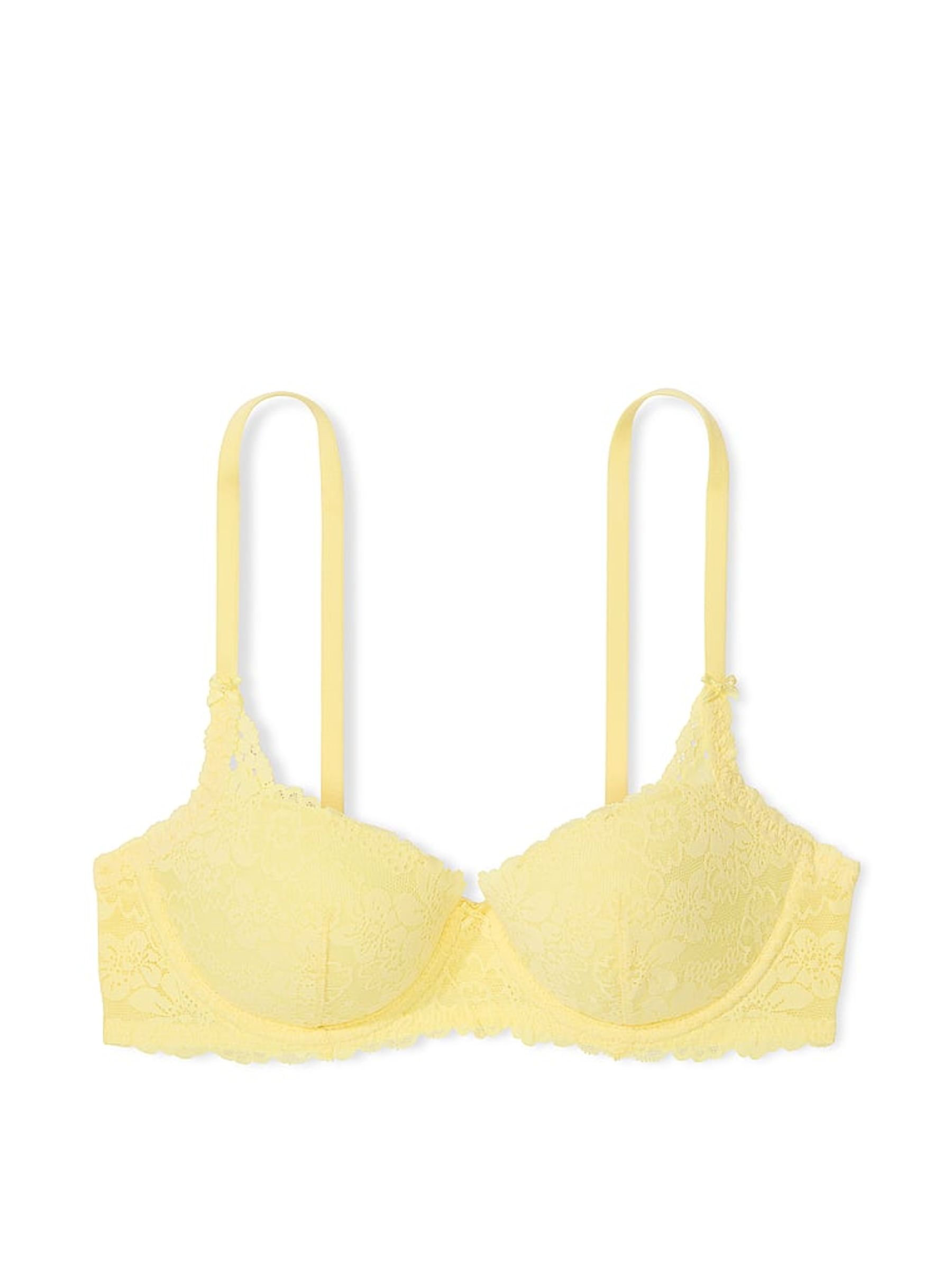 Mellow Yellow Lace Lightly Lined Balcony Bra - Image 3 of 3
