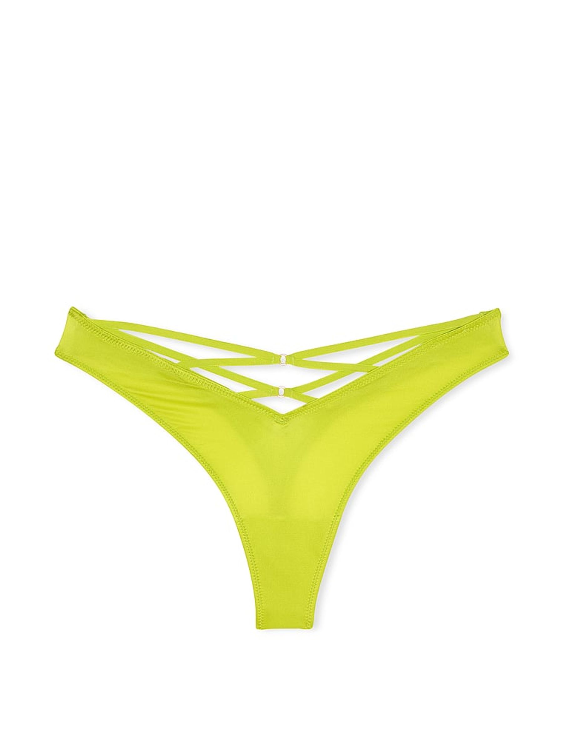 Limelight Green Thong Knickers - Image 3 of 4