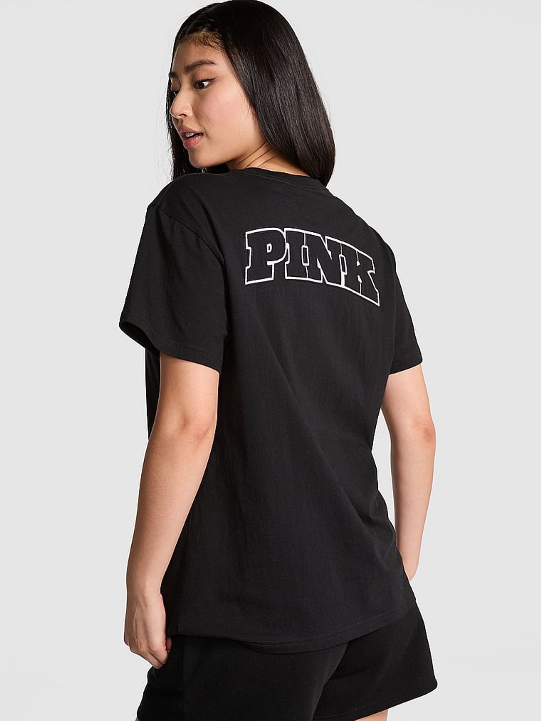 Black Short Sleeve Oversized T-Shirt - Image 2 of 4