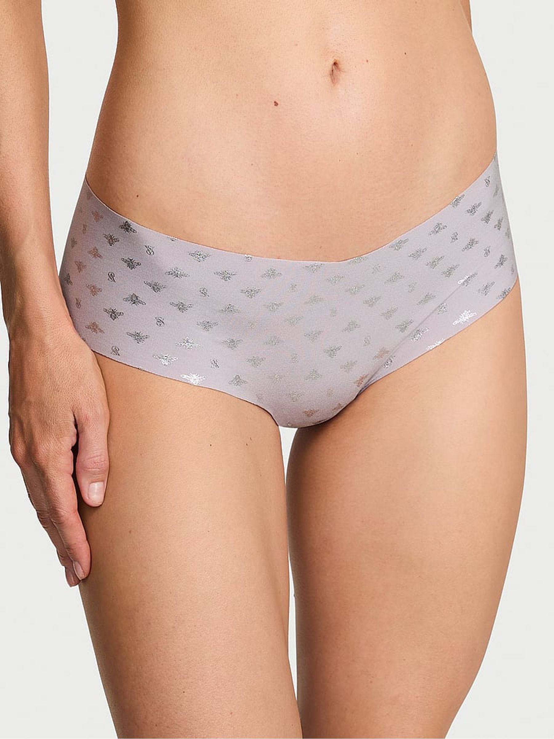 Feather Purple Bees Cheeky Knickers - Image 1 of 3