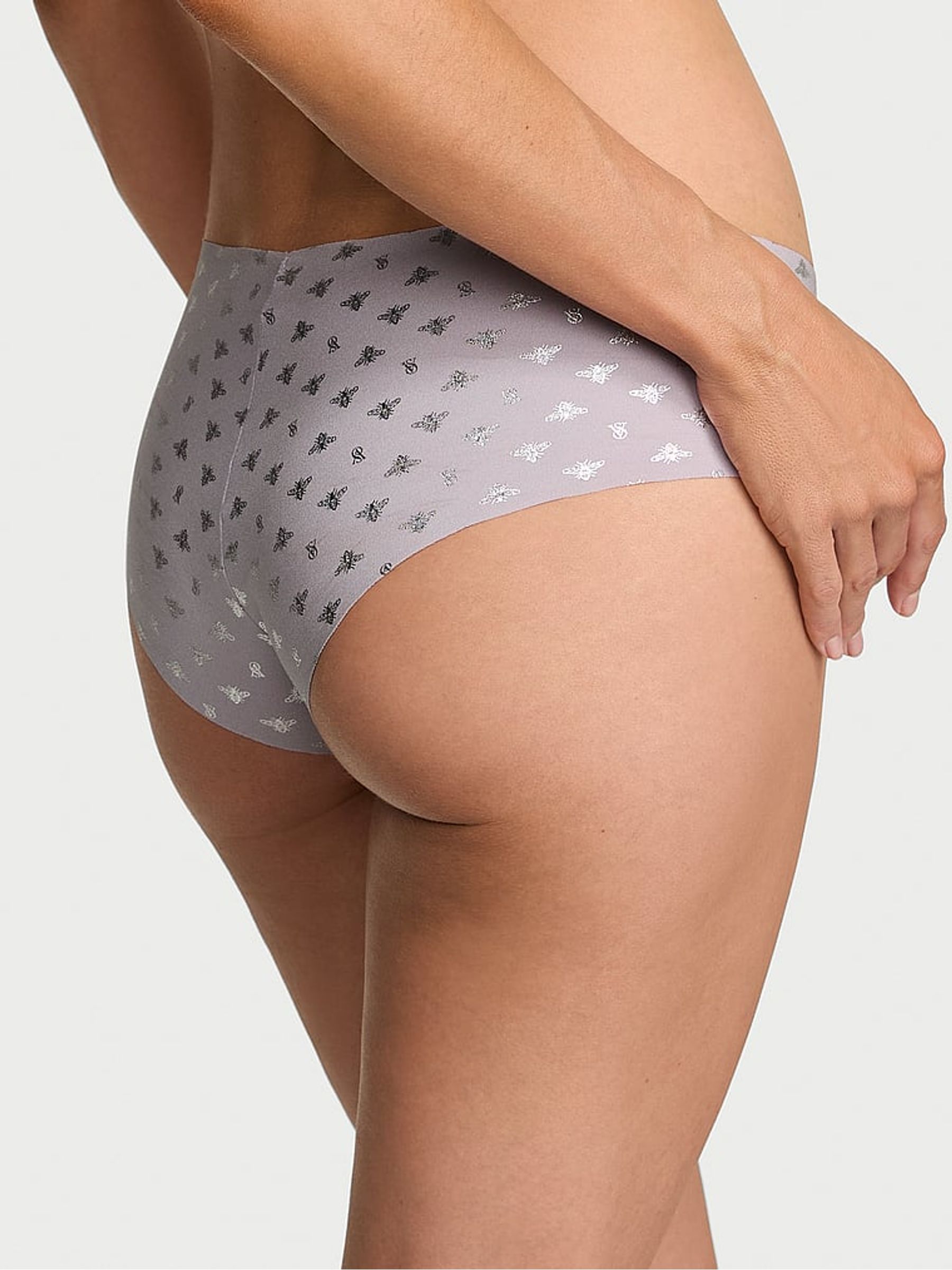 Feather Purple Bees Cheeky Knickers - Image 2 of 3
