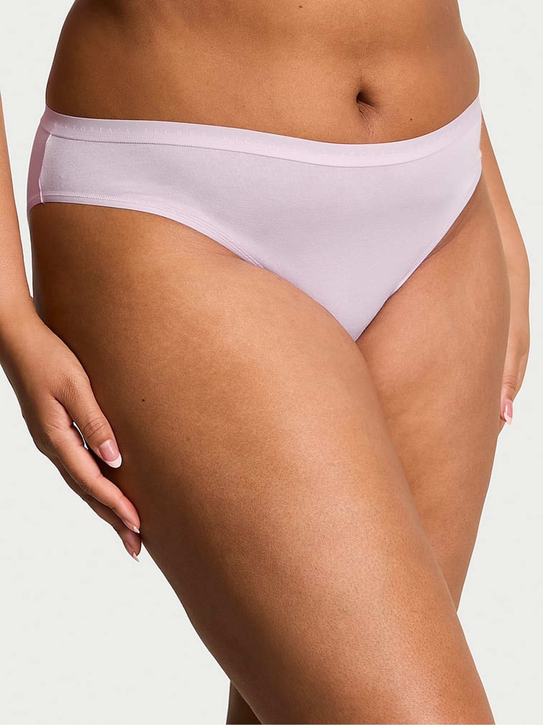 Delicate Violet Purple Bikini Knickers - Image 1 of 3