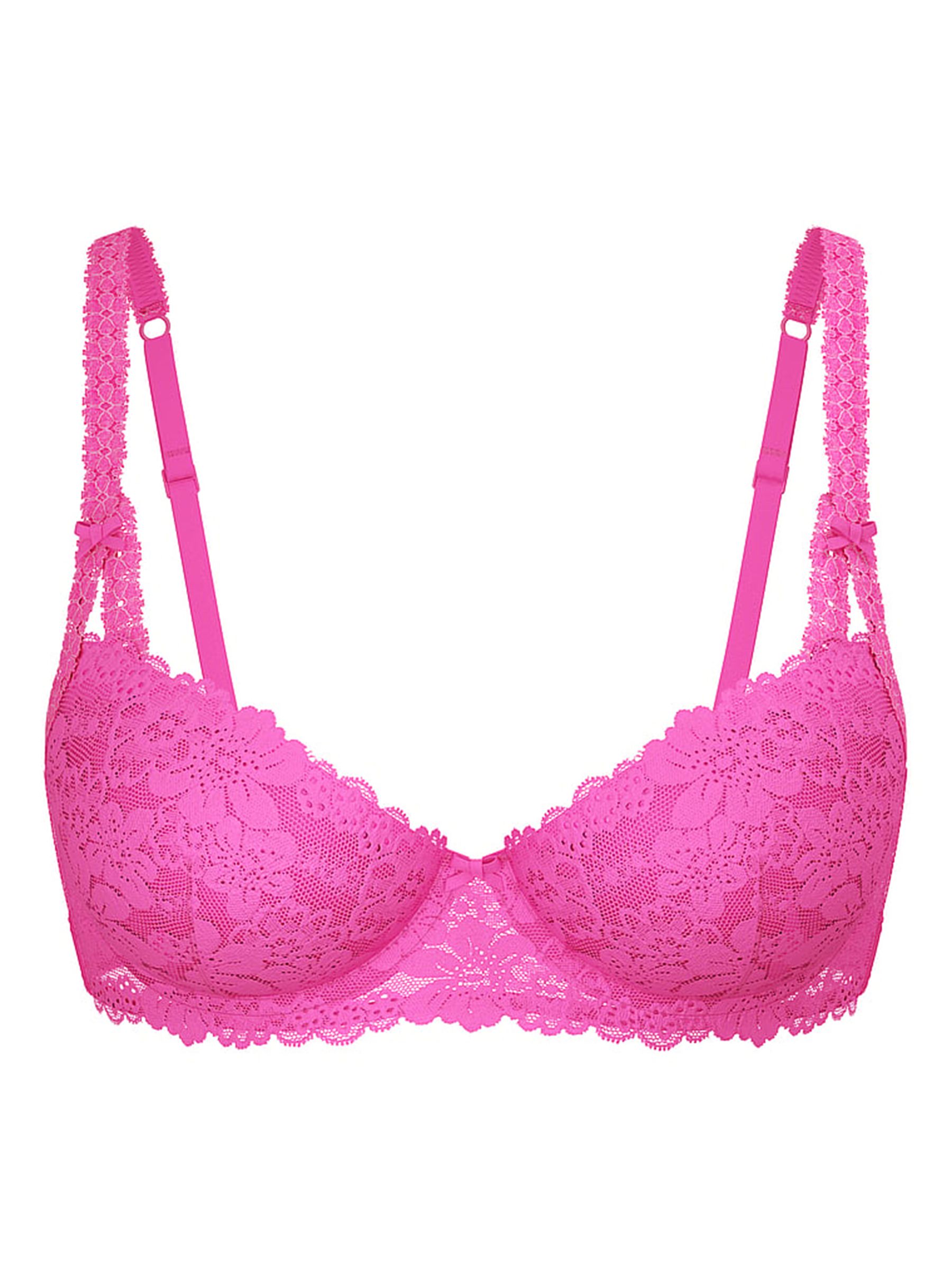 Pink Gossip Lace Lightly Lined Balcony Bra - Image 2 of 2