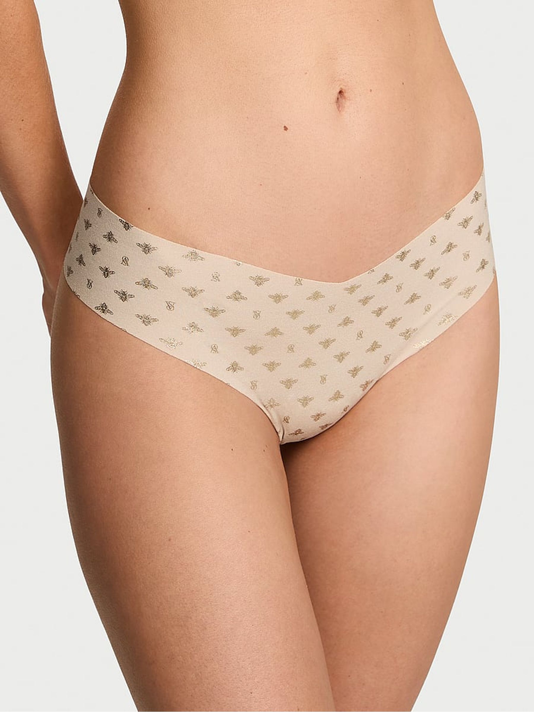 Marzipan Nude Bees Thong Knickers - Image 1 of 3