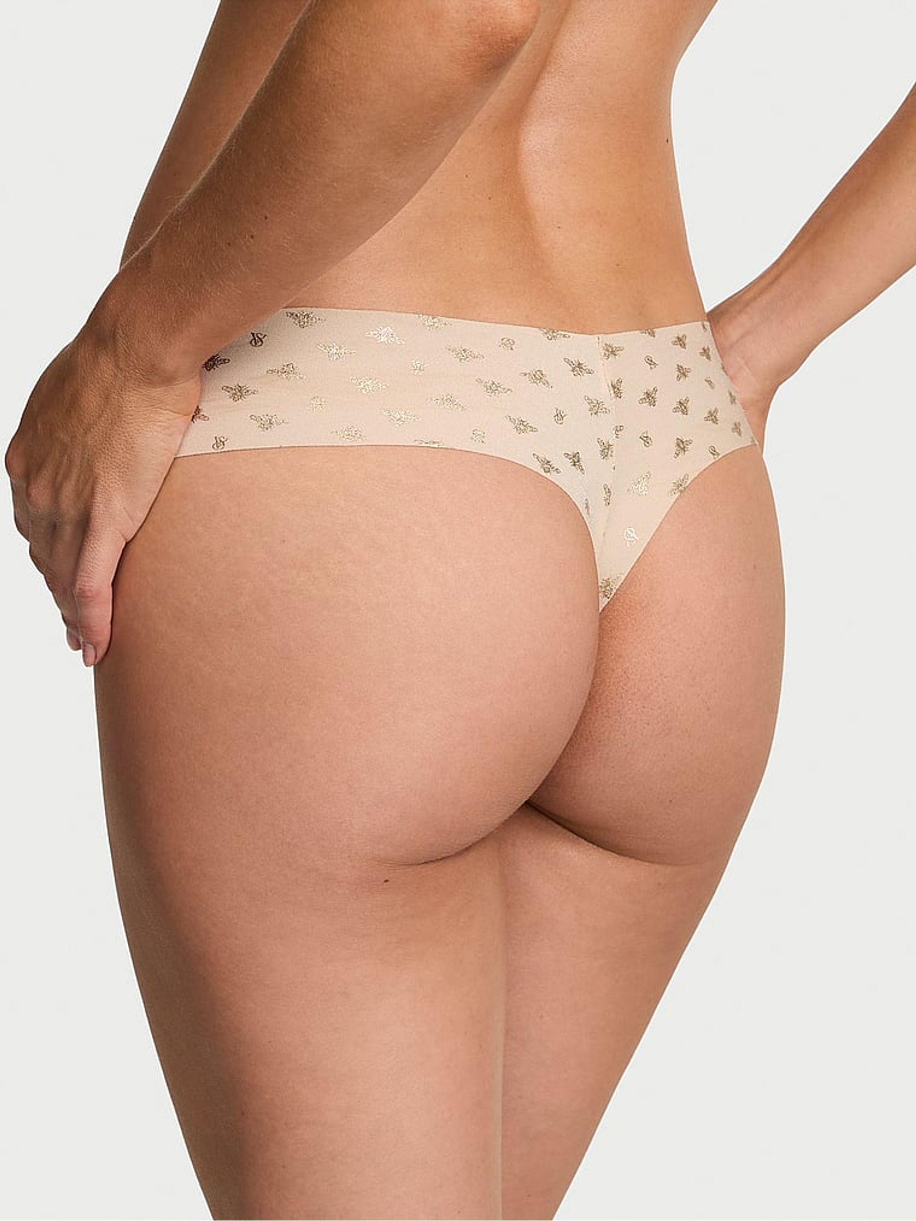 Marzipan Nude Bees Thong Knickers - Image 2 of 3