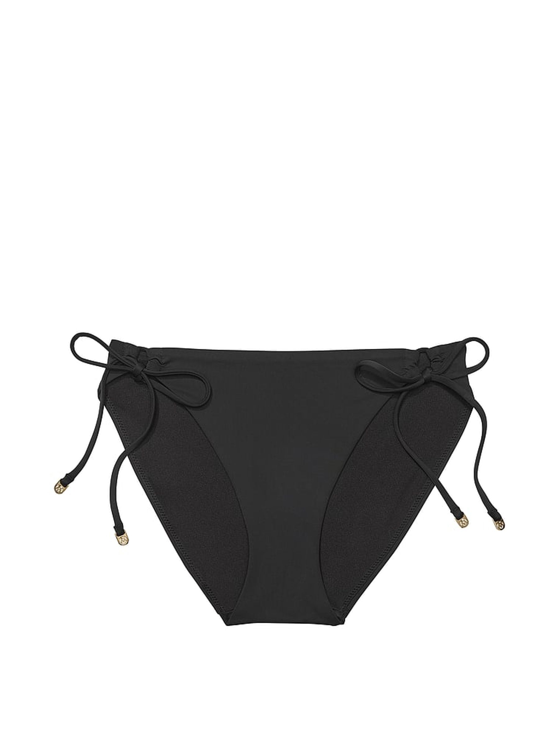 Black Tie Side Bikini Bottoms - Image 4 of 4