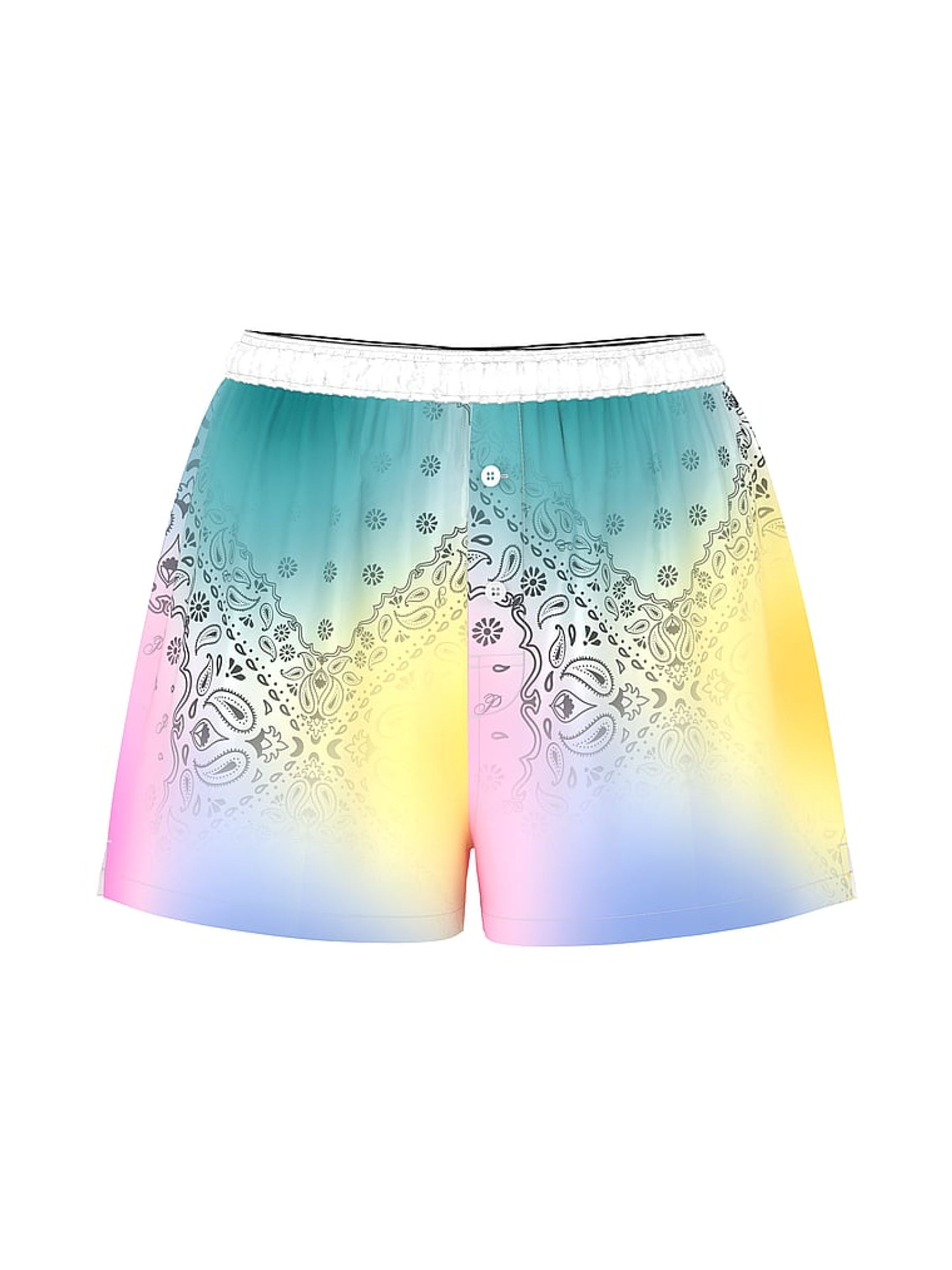 Pink Multi Bandana Short Pyjama Bottoms - Image 4 of 4
