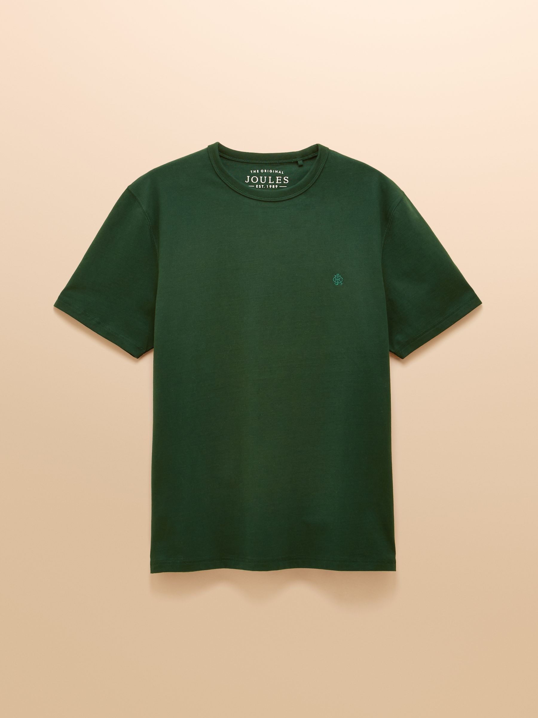 Rugby Club Green Crew Neck Cotton T-Shirt - Image 7 of 7