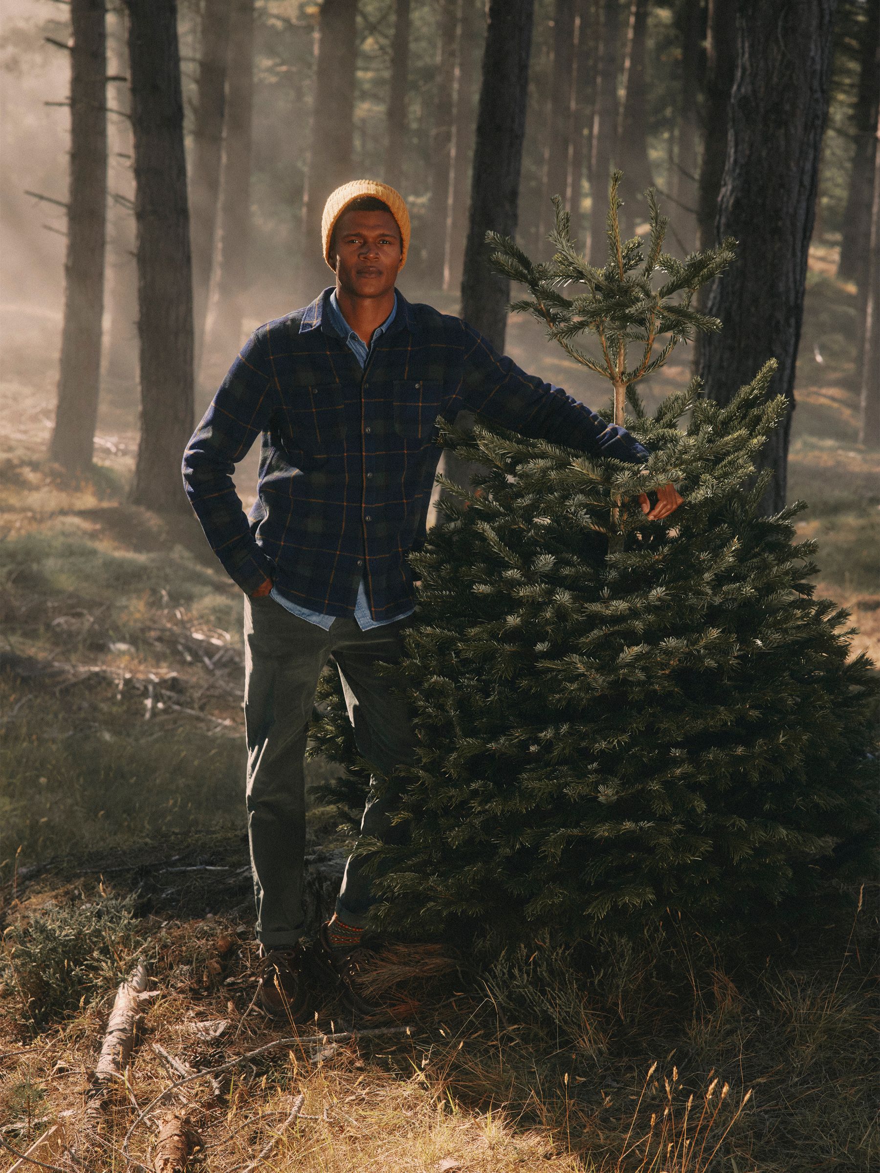 Classic Fit Cord Green Trousers - Image 2 of 8