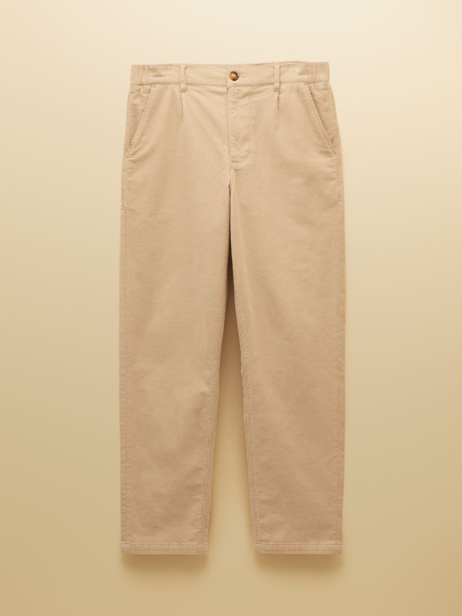 Relaxed Fit Cream Cotton-Rich Cord Trousers - Image 7 of 7 Relaxed Fit Cream Cotton-Rich Cord Trousers - Image 7 of 7
