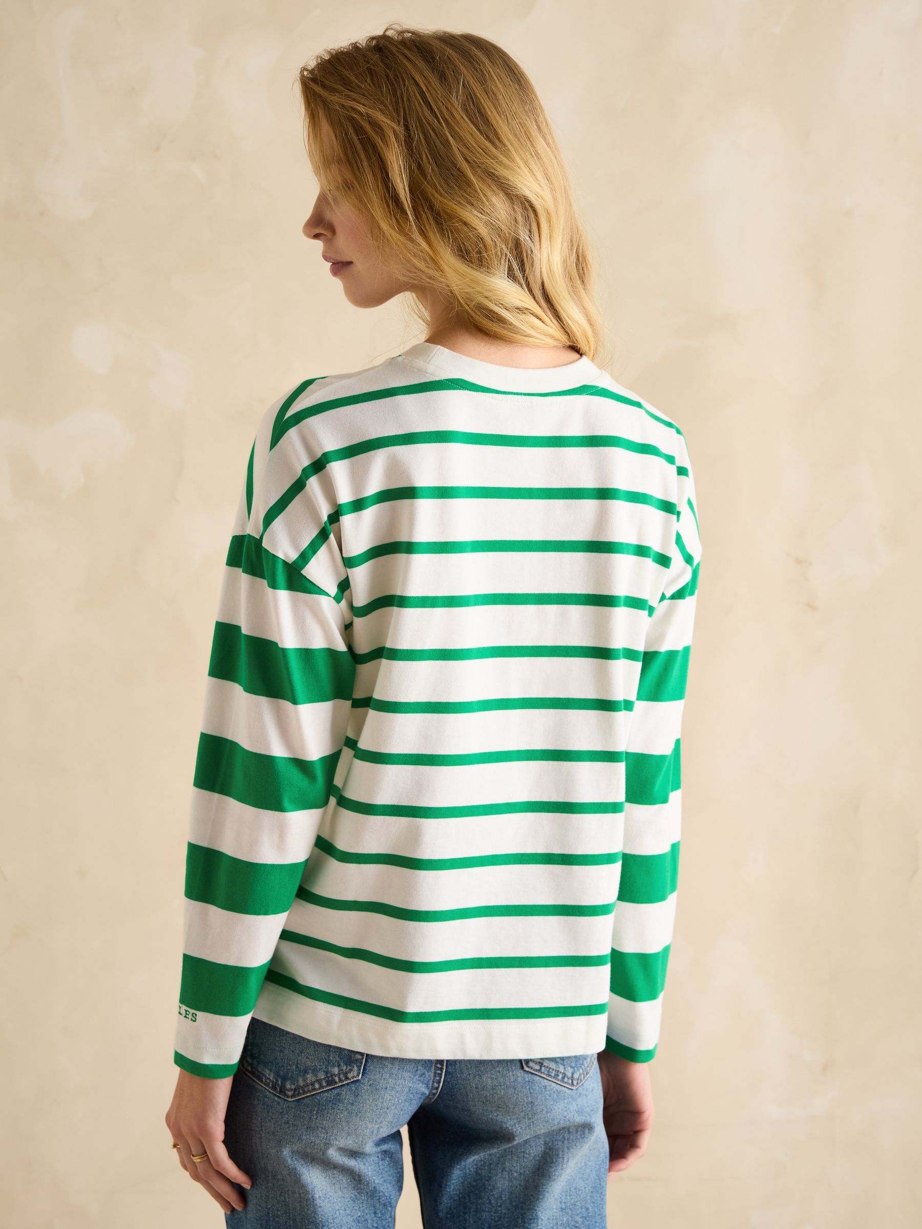 Ellie 2 Pack Black/Green Long Sleeve Jersey Tops - Image 5 of 13