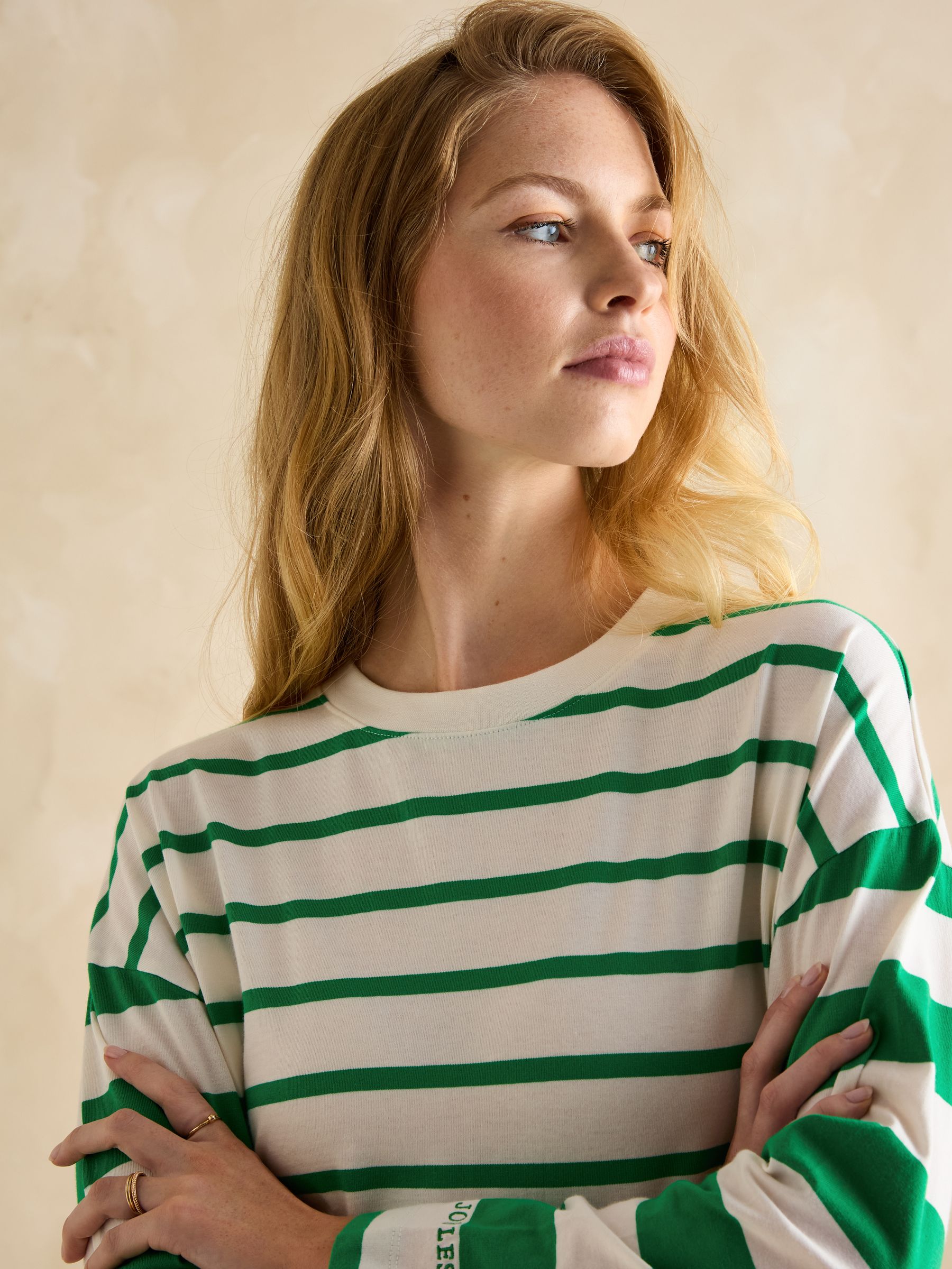 Ellie 2 Pack Black/Green Long Sleeve Jersey Tops - Image 7 of 13