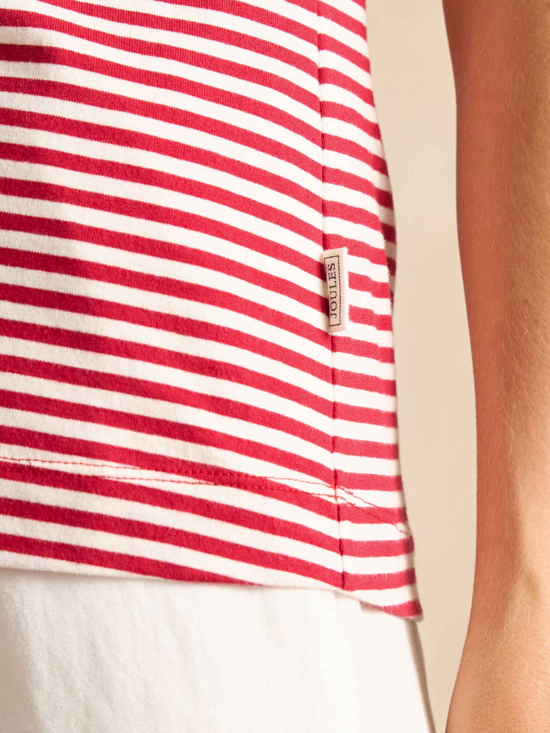 Erin 2 Pack Navy Stripe/Red Stripe Short Sleeve T-Shirts - Image 10 of 13