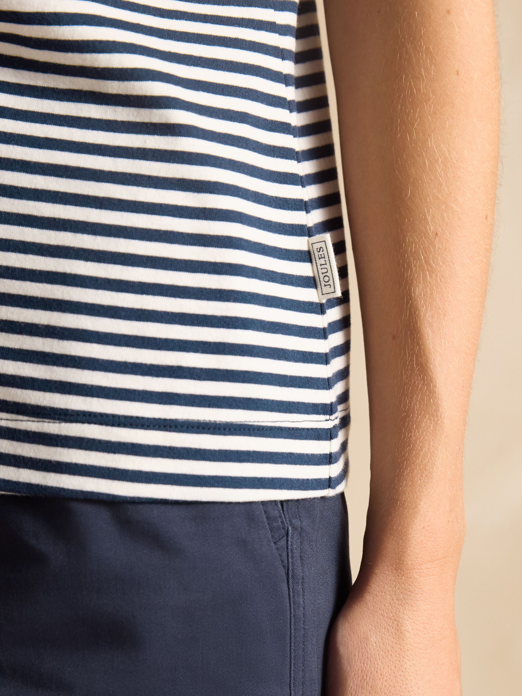 Erin 2 Pack Navy Stripe/Red Stripe Short Sleeve T-Shirts - Image 11 of 13
