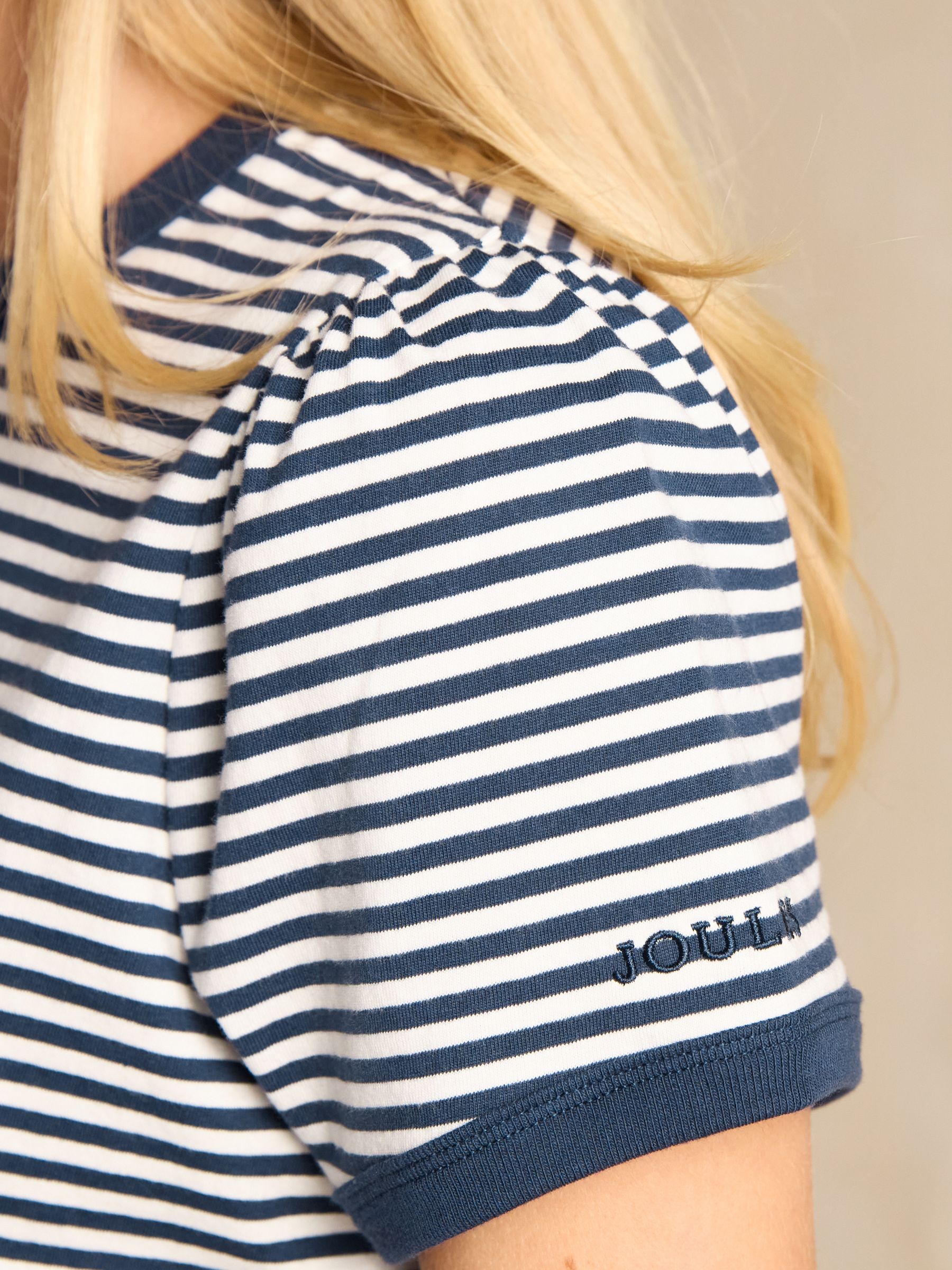 Erin 2 Pack Navy Stripe/Red Stripe Short Sleeve T-Shirts - Image 7 of 13
