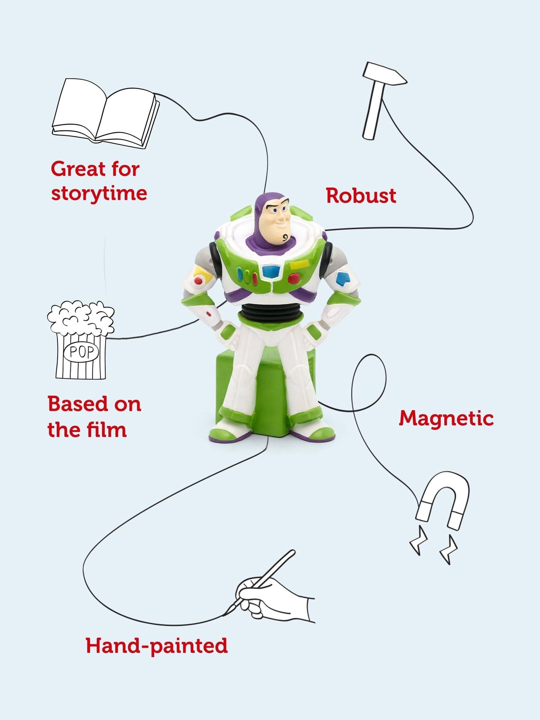 Tonies Disney Toy Story 2 Tonie Audio Character - Image 3 of 6