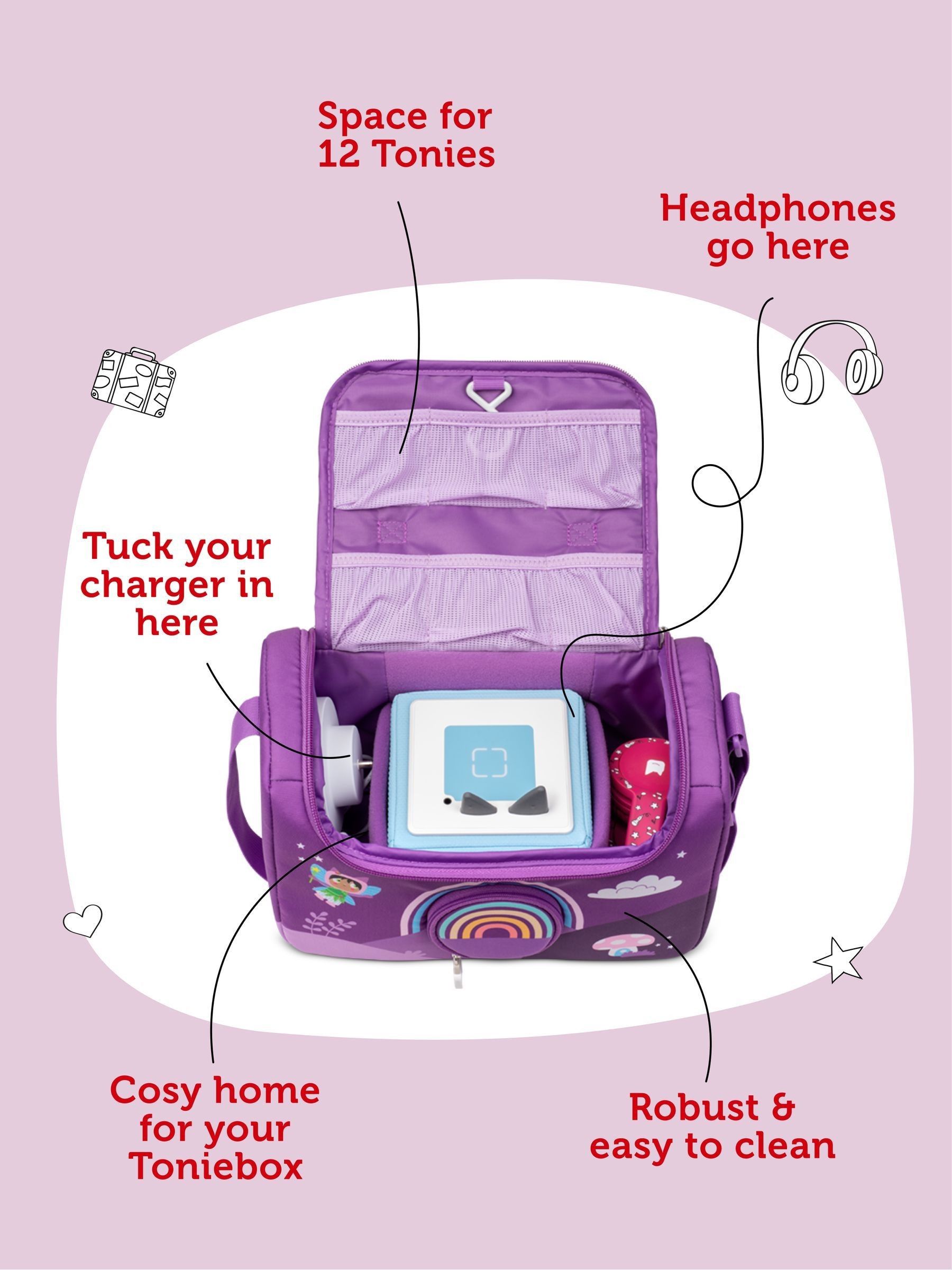 Tonies Listen and Play Bag Over the Rainbow - Image 5 of 5