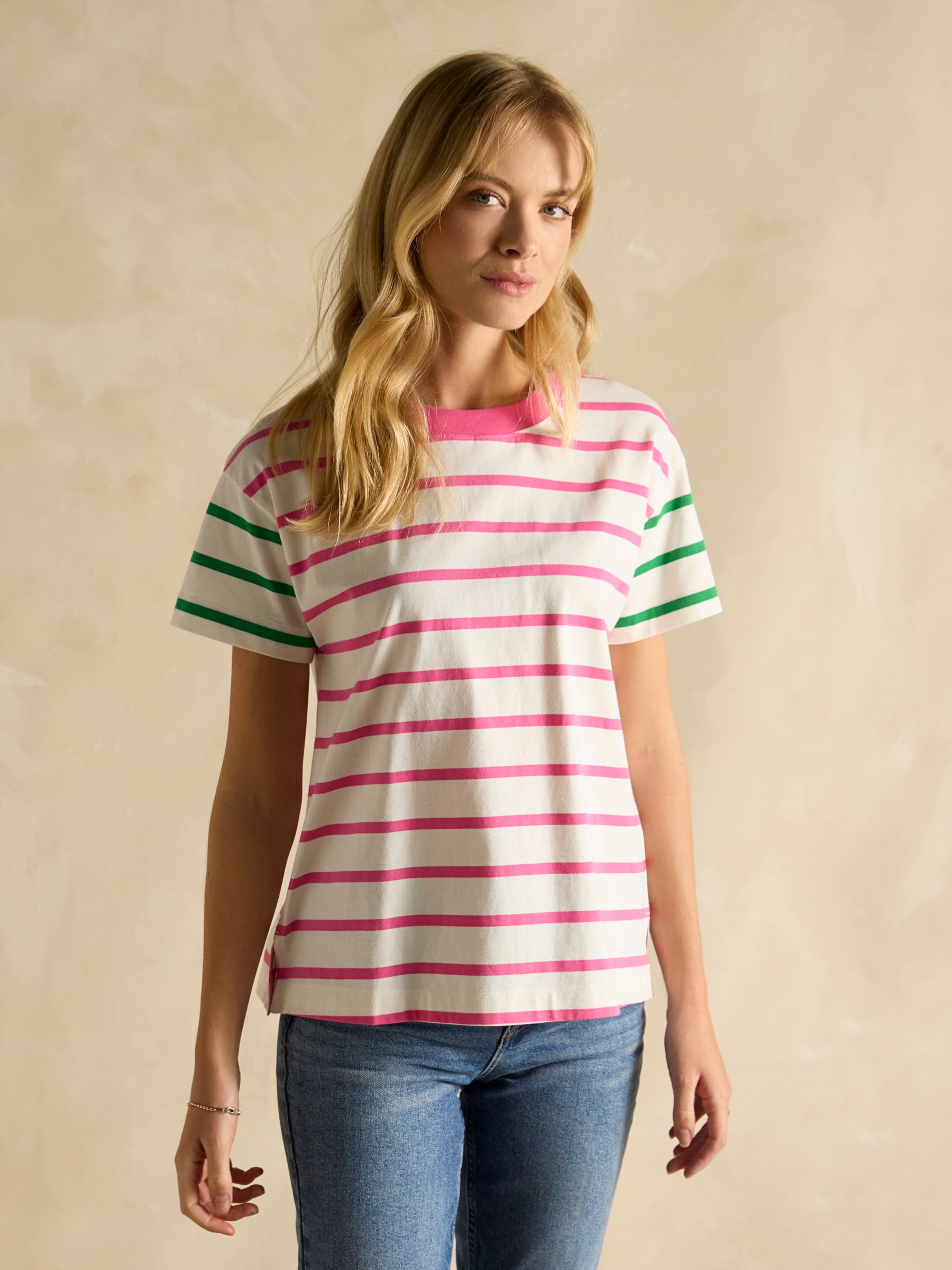 Ellie 2 Pack Multi Short Sleeve Jersey Tops - Image 4 of 9