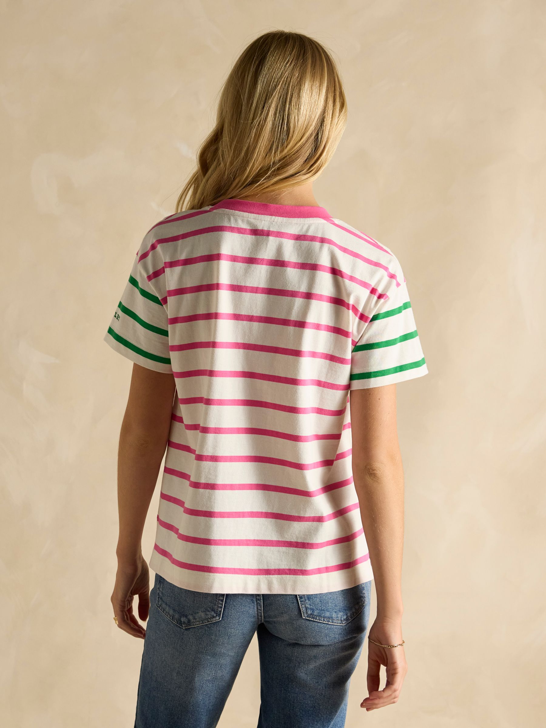 Ellie 2 Pack Multi Short Sleeve Jersey Tops - Image 6 of 9