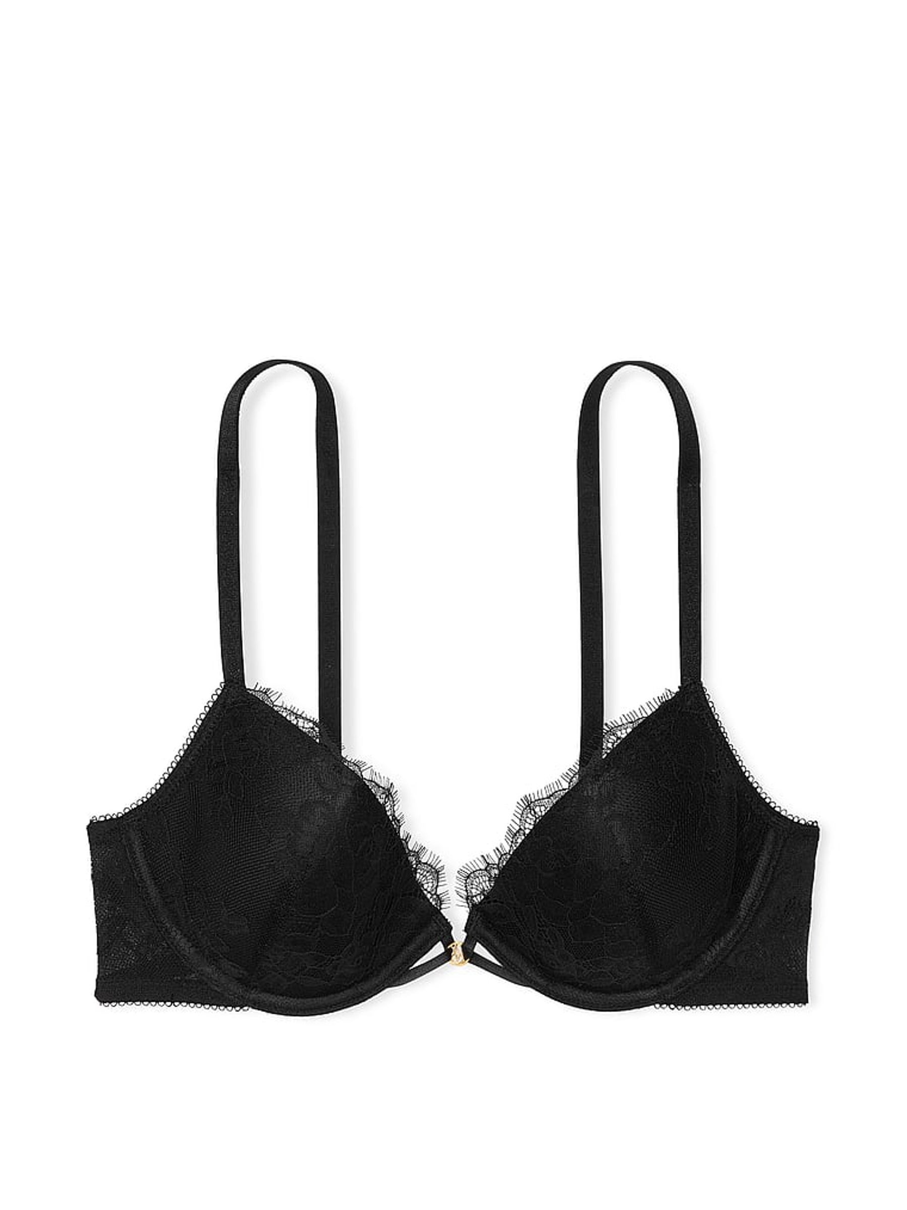 Black Demi Rose Lace Bra - Image 3 of 3