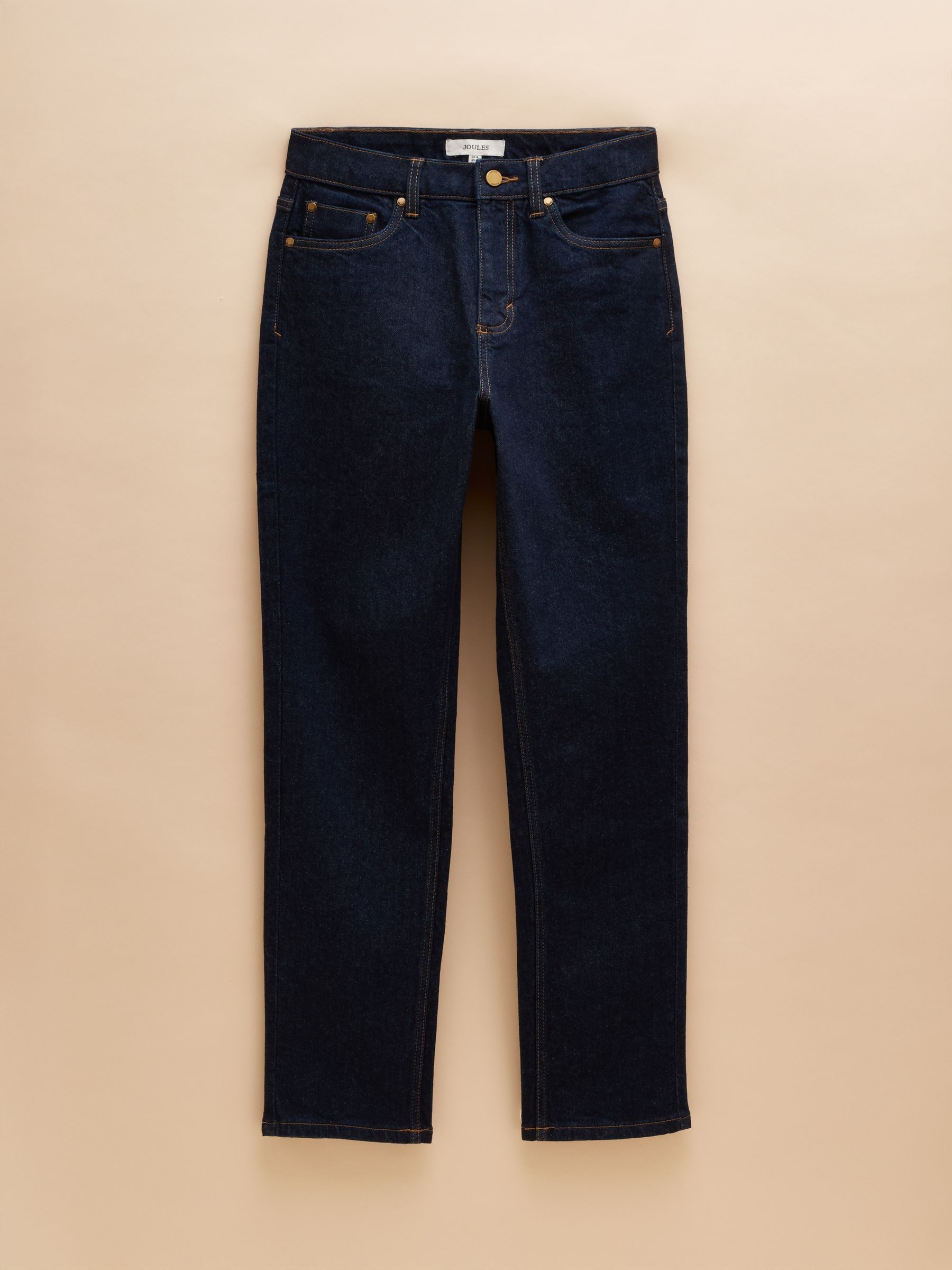 Denim Straight Fit Mid Rise Jeans - Image 7 of 7